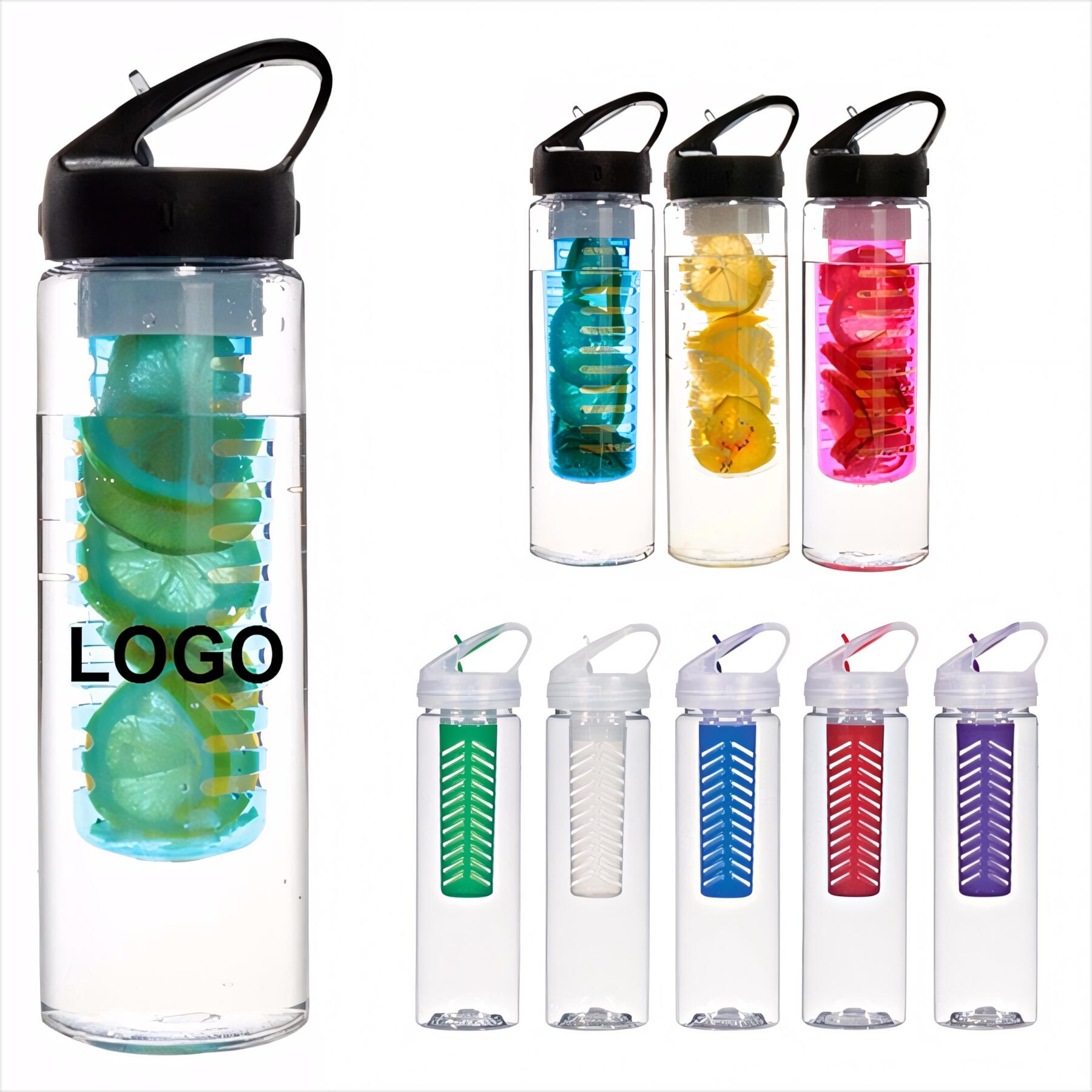 25 oz Fruit Infuser Water Bottle