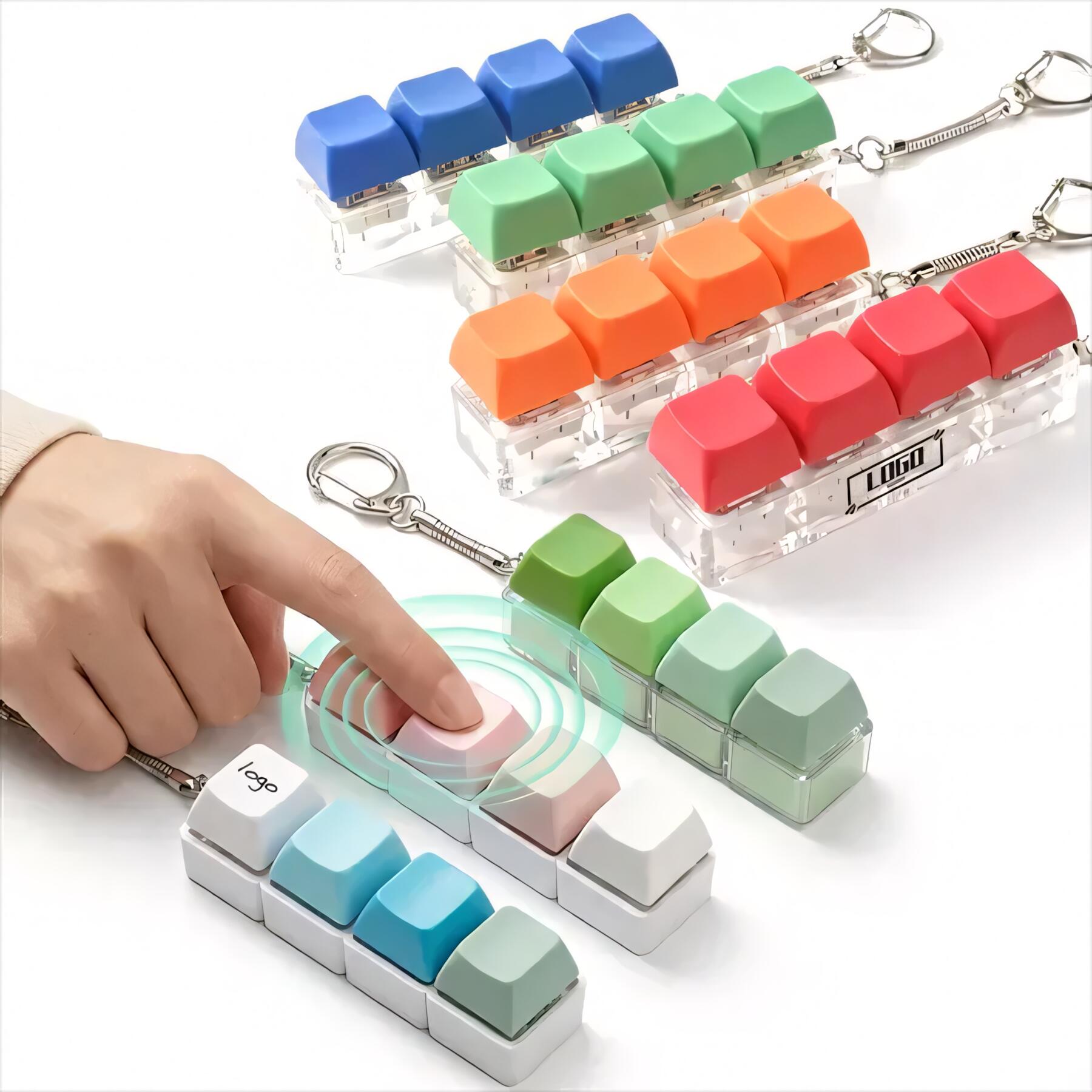 Mechanical Keycap Fidget Stress Toy