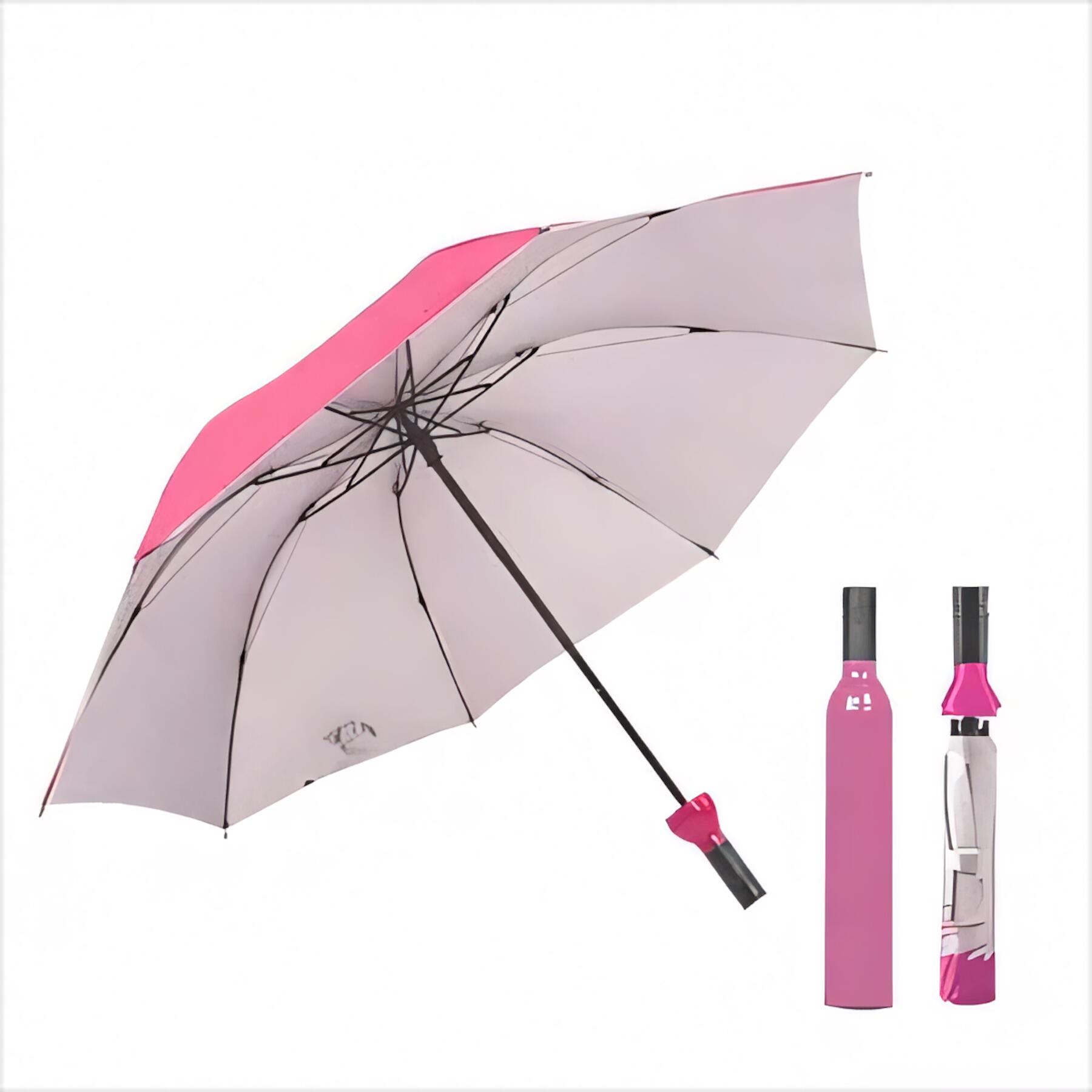 Wine Bottle Umbrella Travel Portable