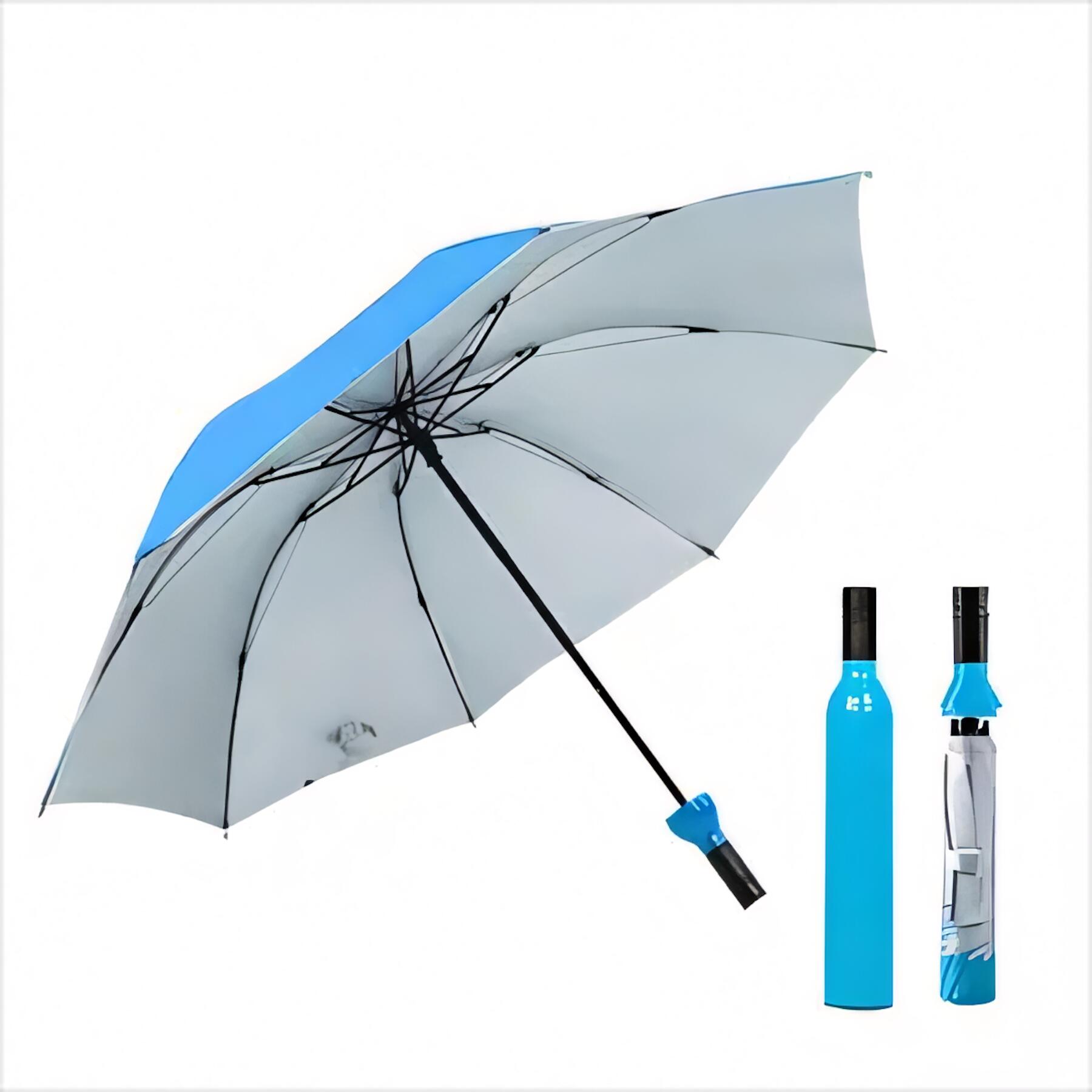 Wine Bottle Umbrella Travel Portable