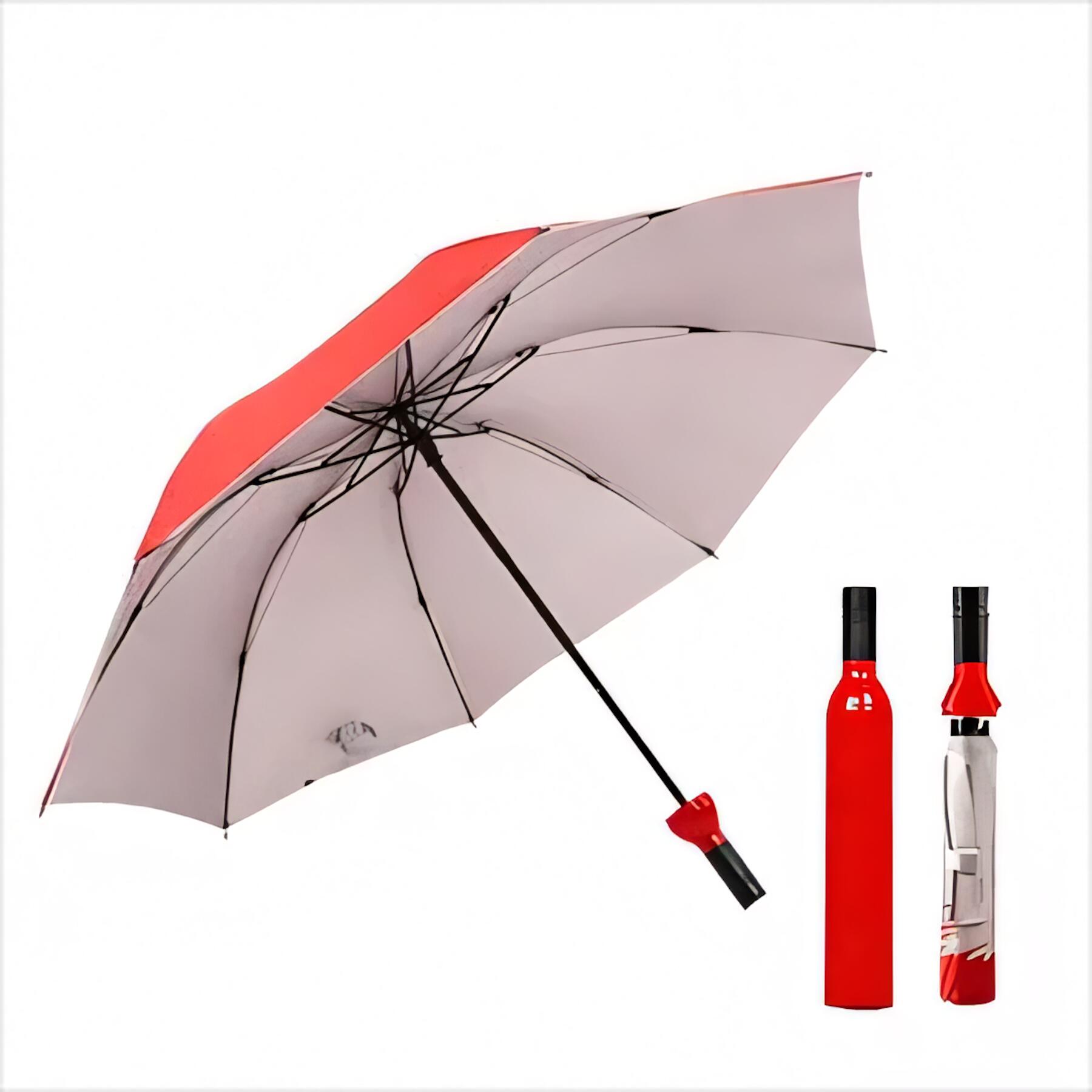 Wine Bottle Umbrella Travel Portable