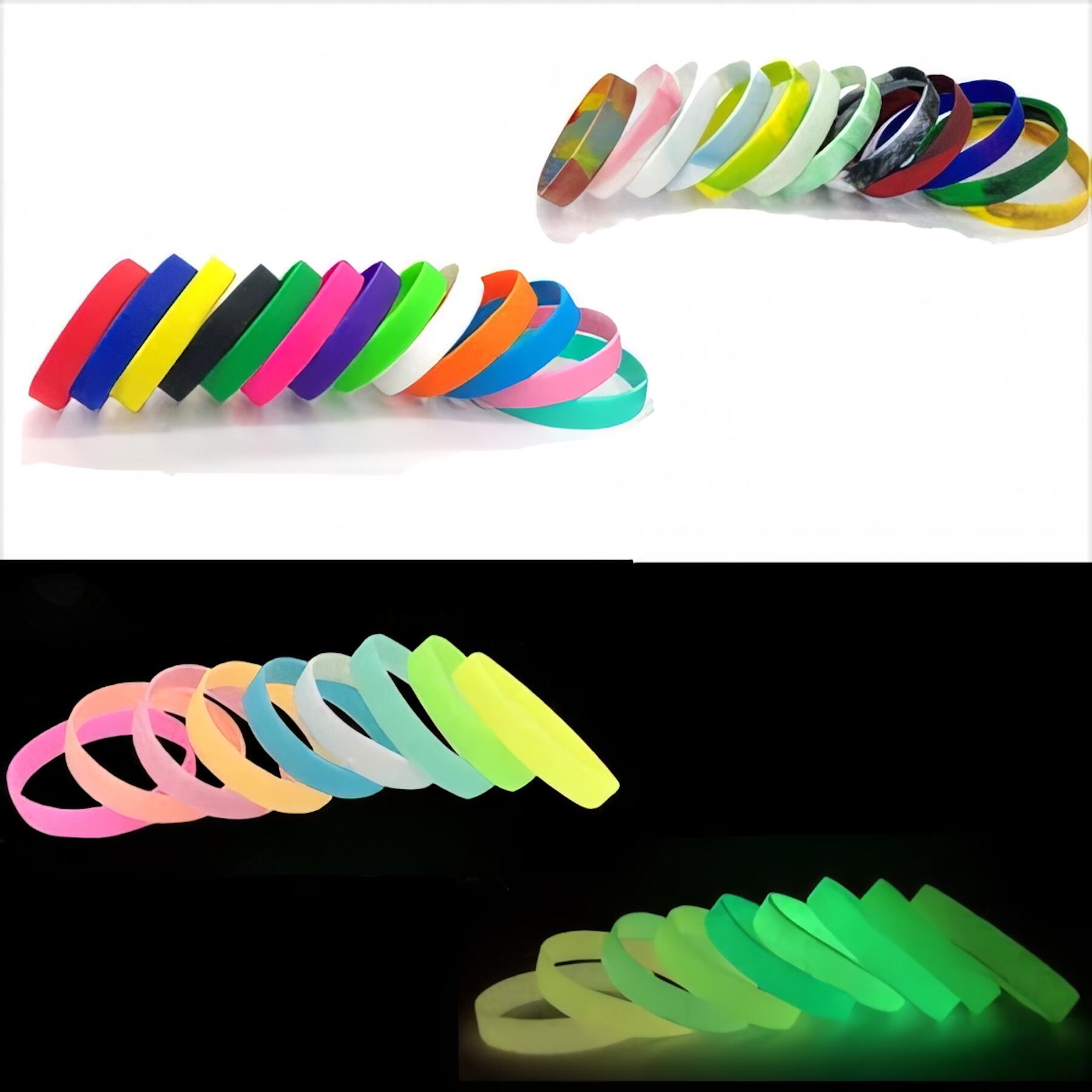 Glow in Dark Silicone Bracelet