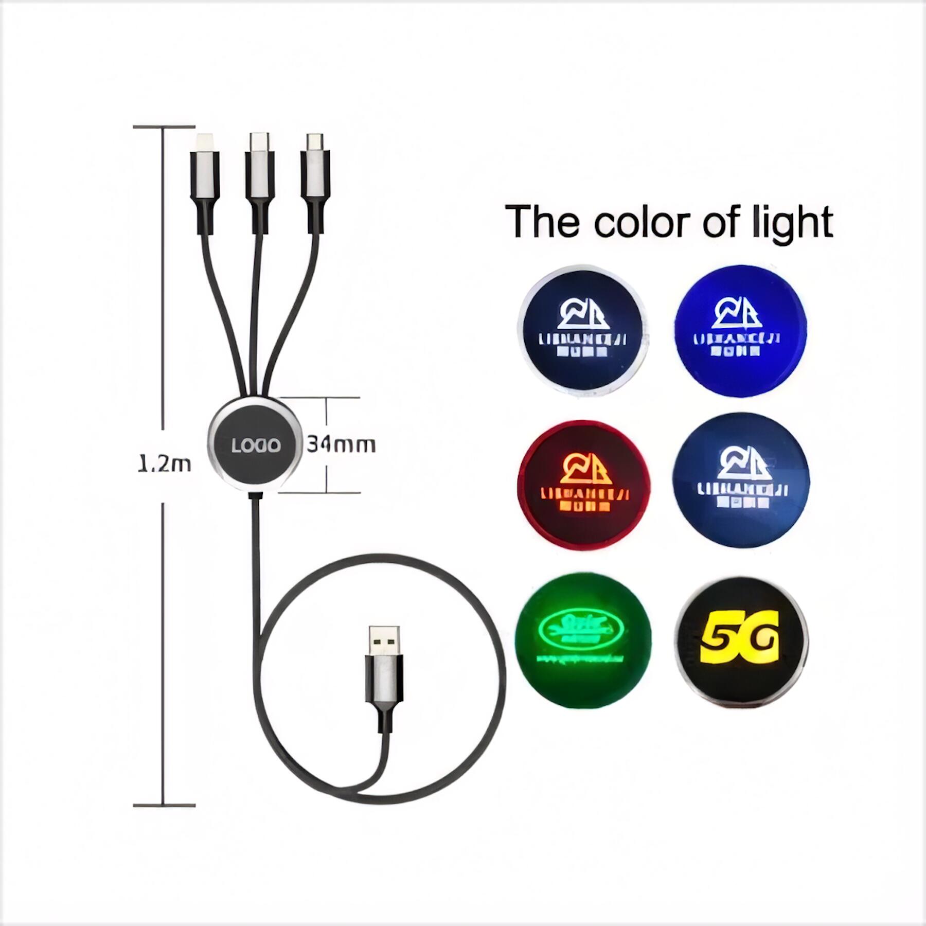 Light-Up Charging Cord Multi-Device