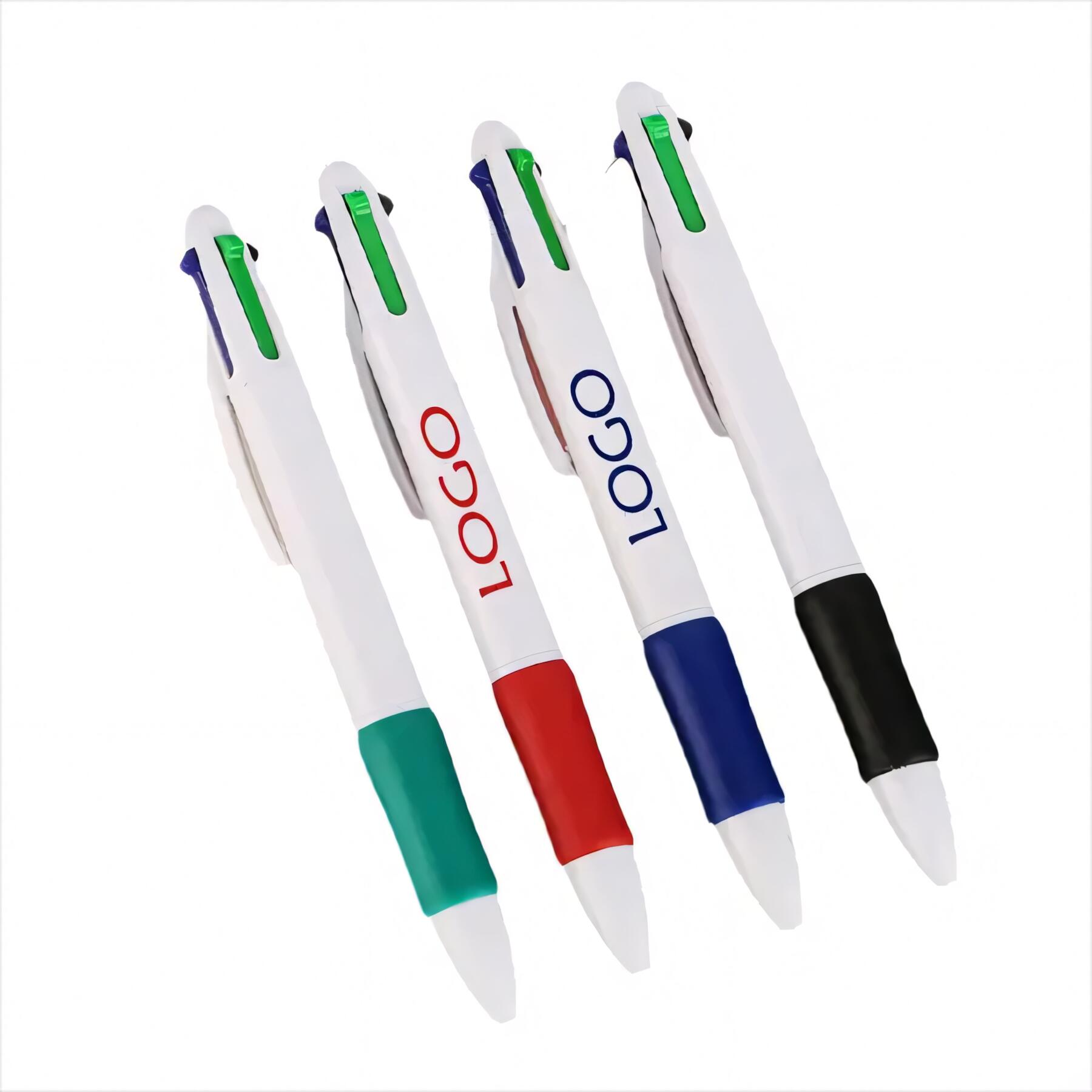 4-in-1 Multicolor Retractable Ballpoint Pen