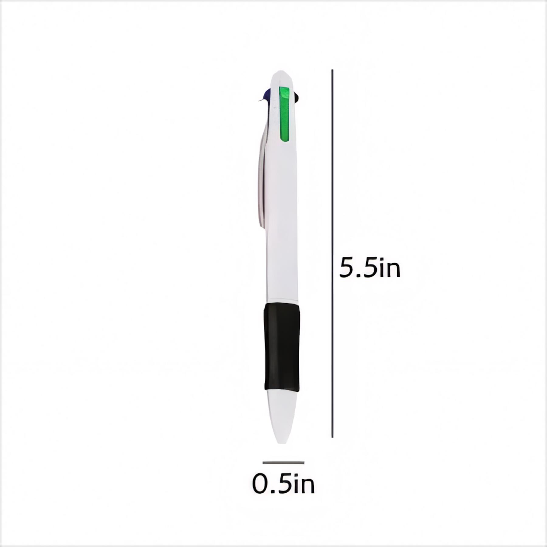 4-in-1 Multicolor Retractable Ballpoint Pen