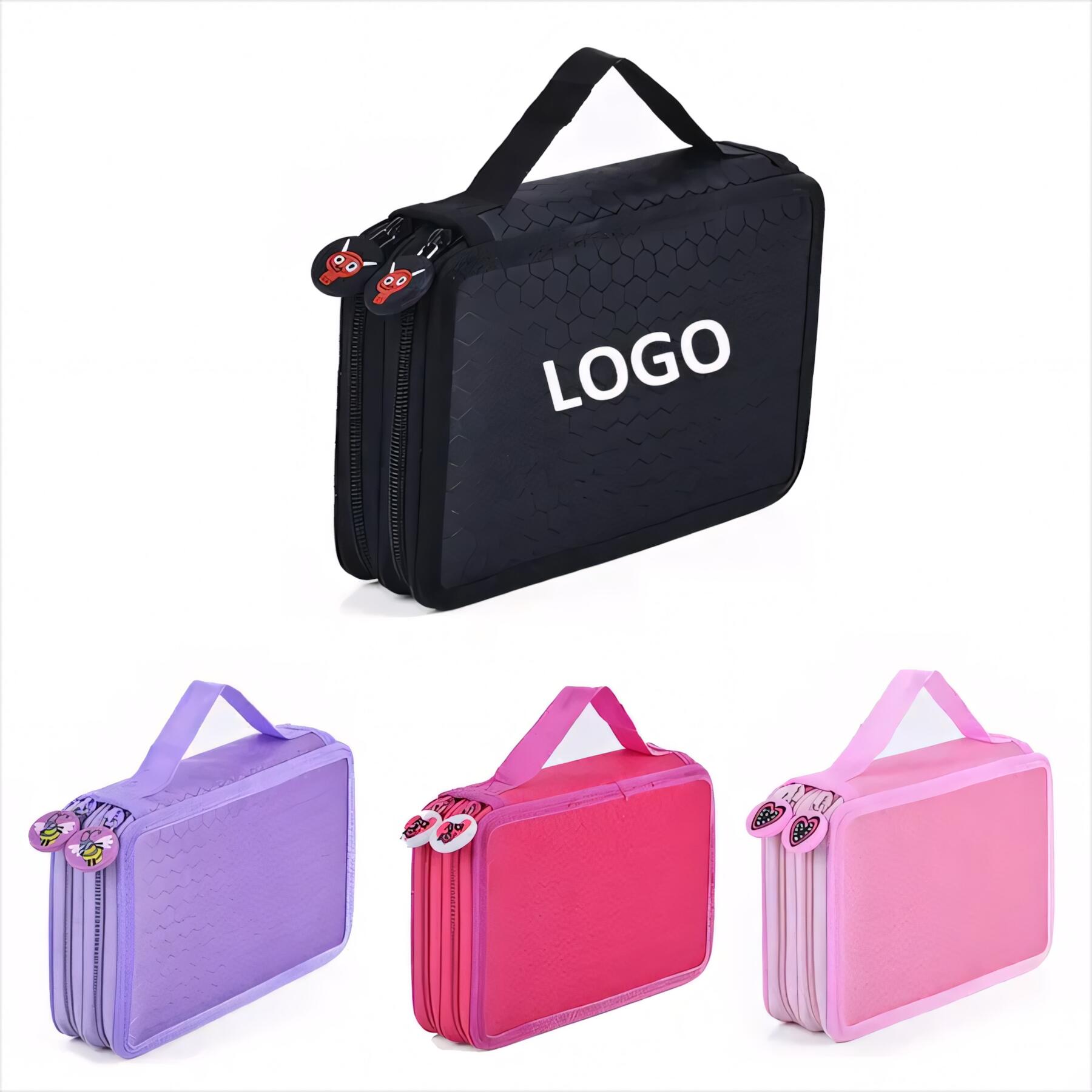 Large Capacity Double Layer Pencil Case