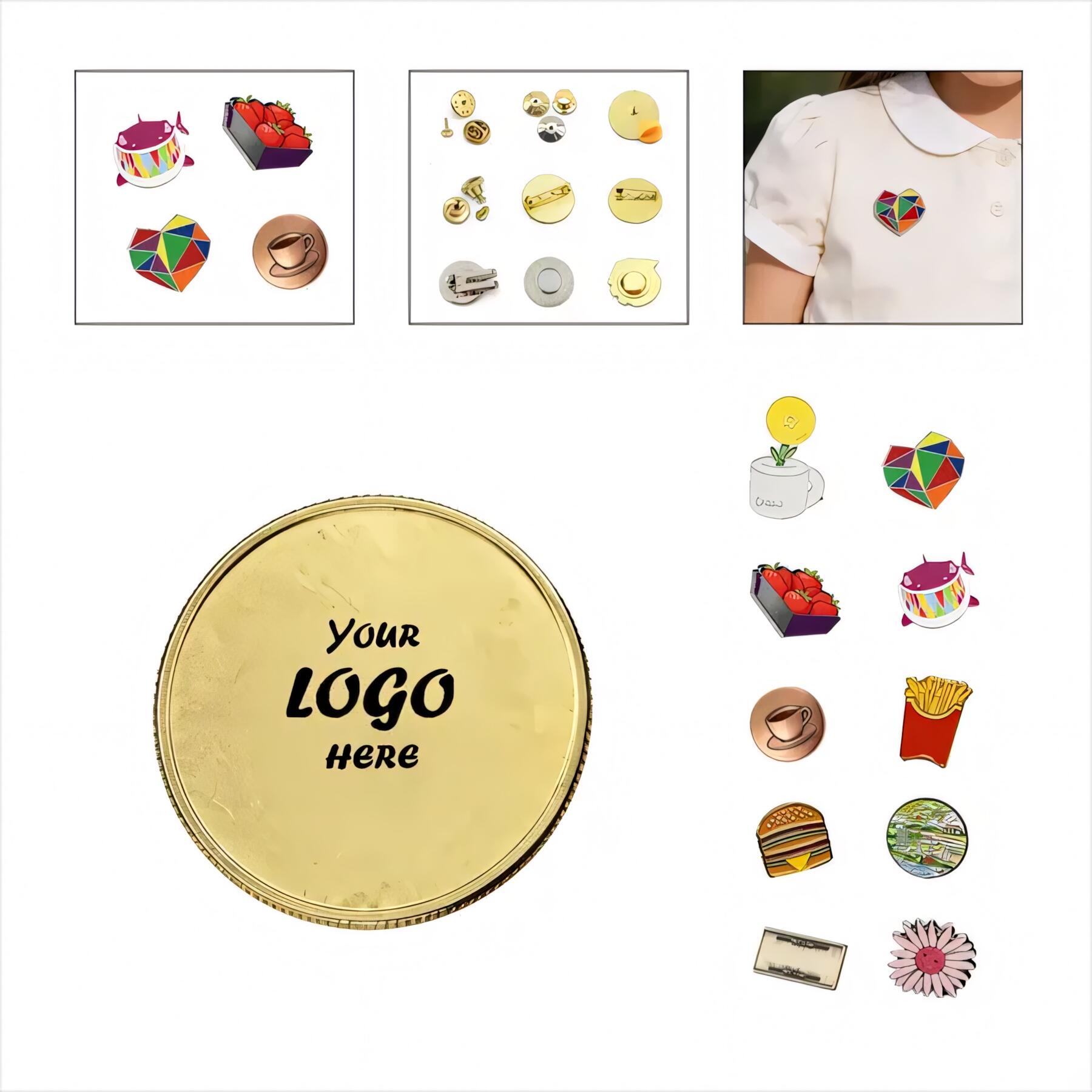 Enamel Lapel Pins Full Color