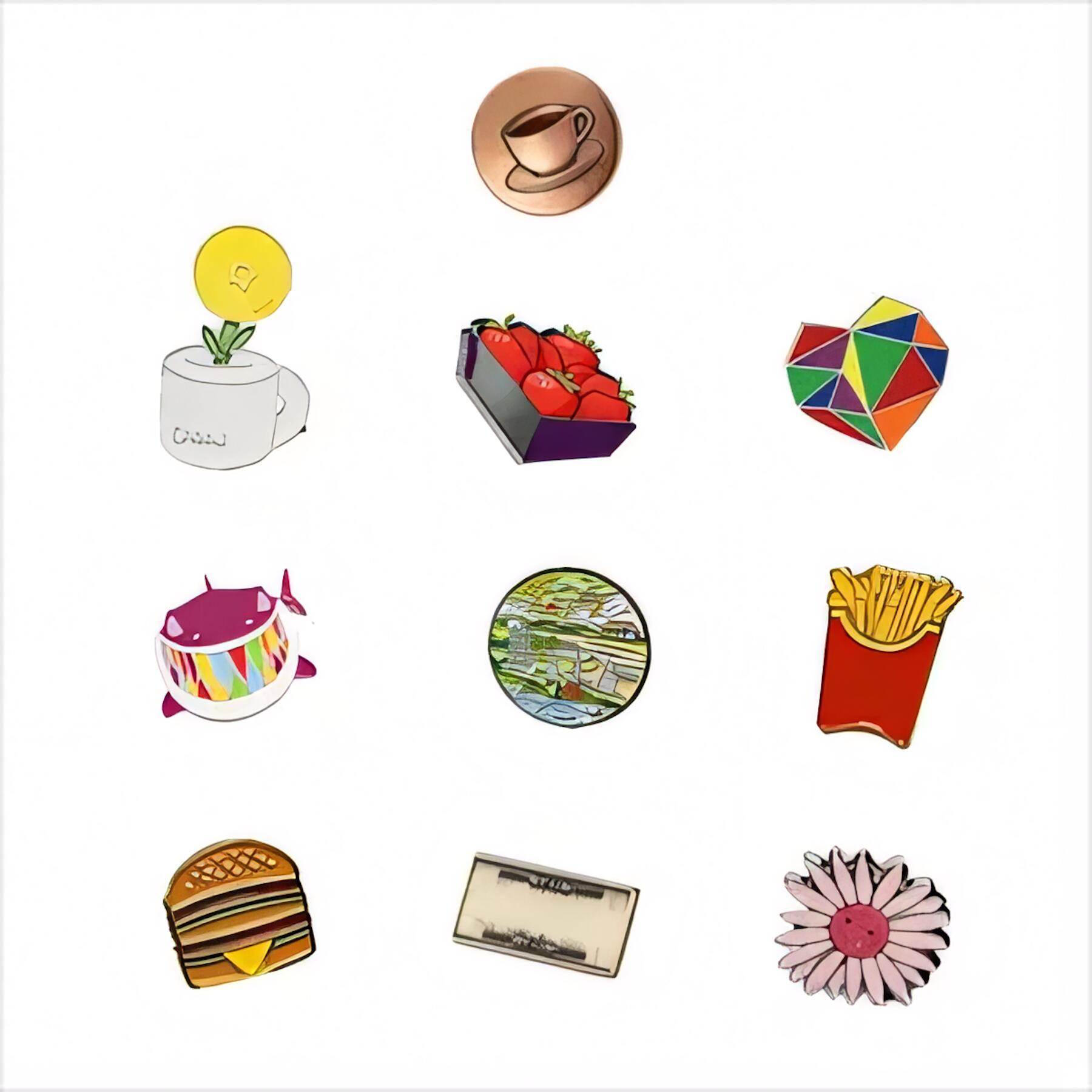Enamel Lapel Pins Full Color