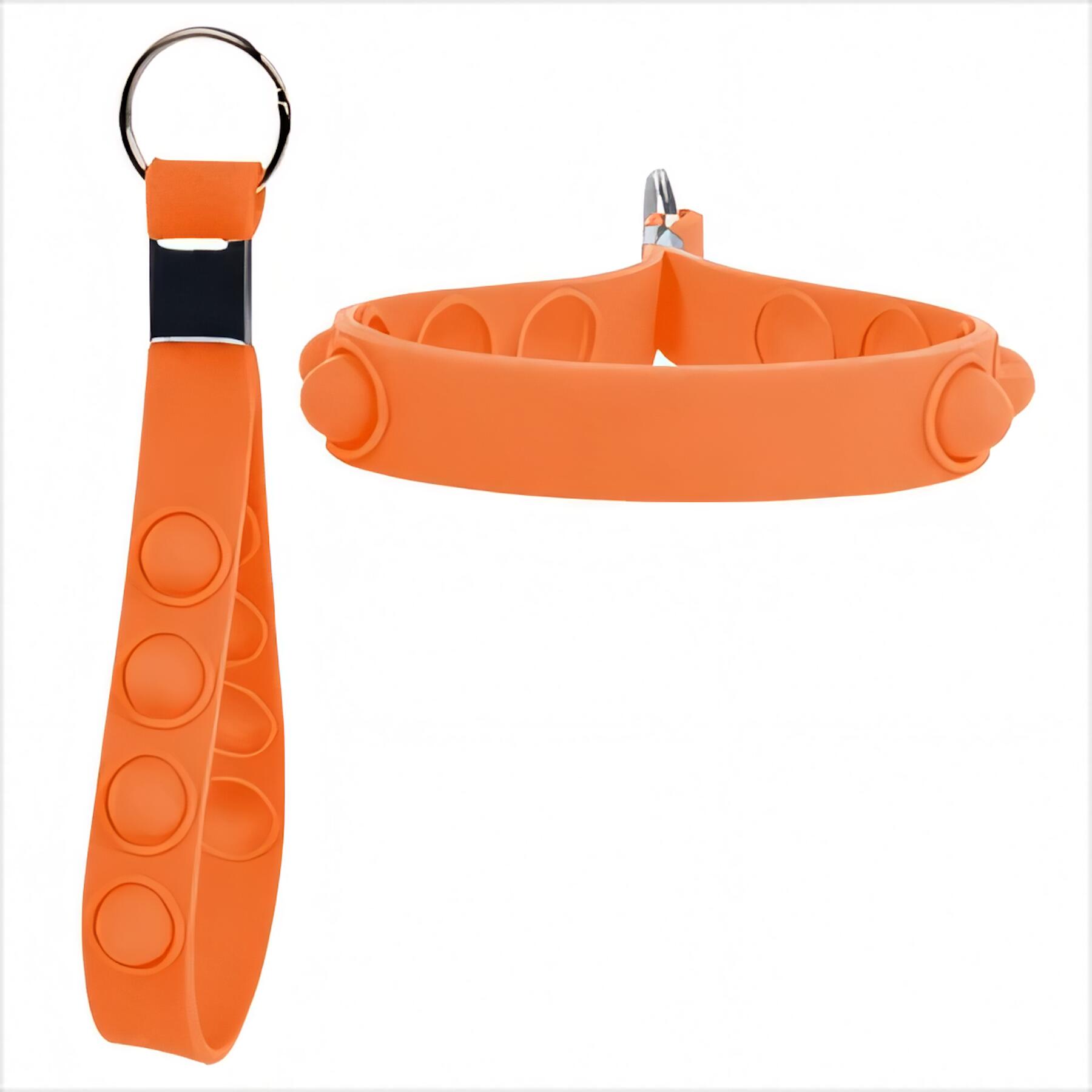 Pop Bubble Stress Reliever Keychain