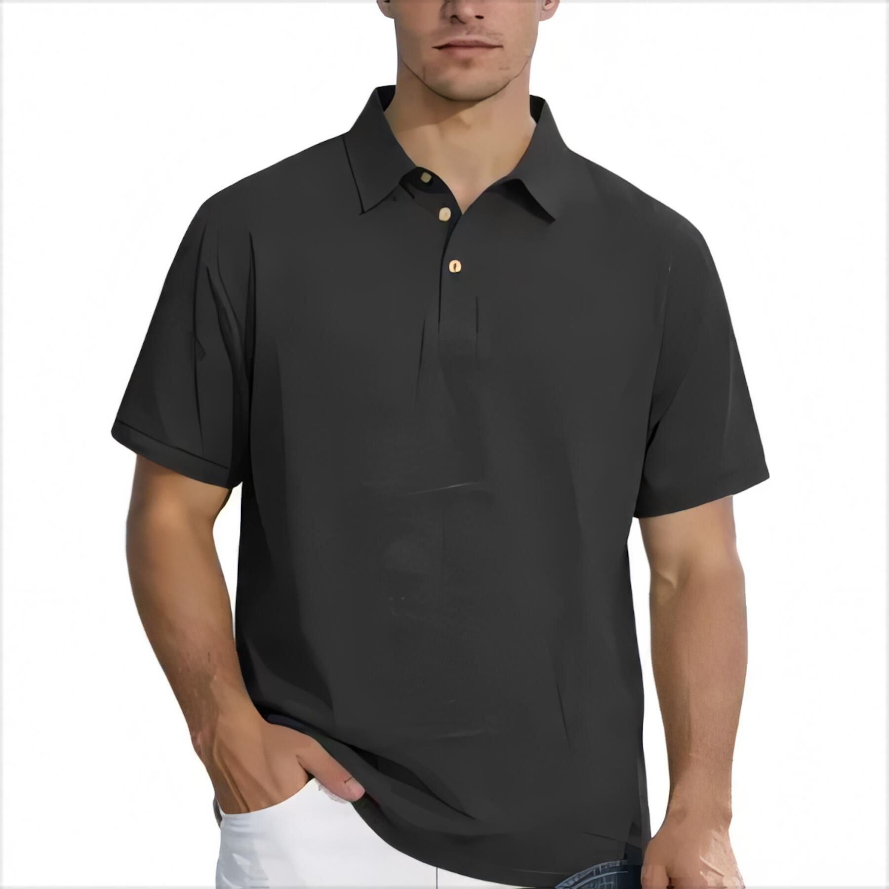 Linen Business Polo Shirt