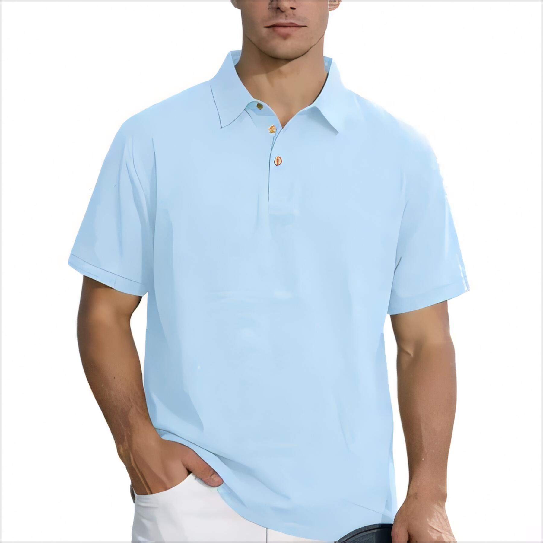 Linen Business Polo Shirt