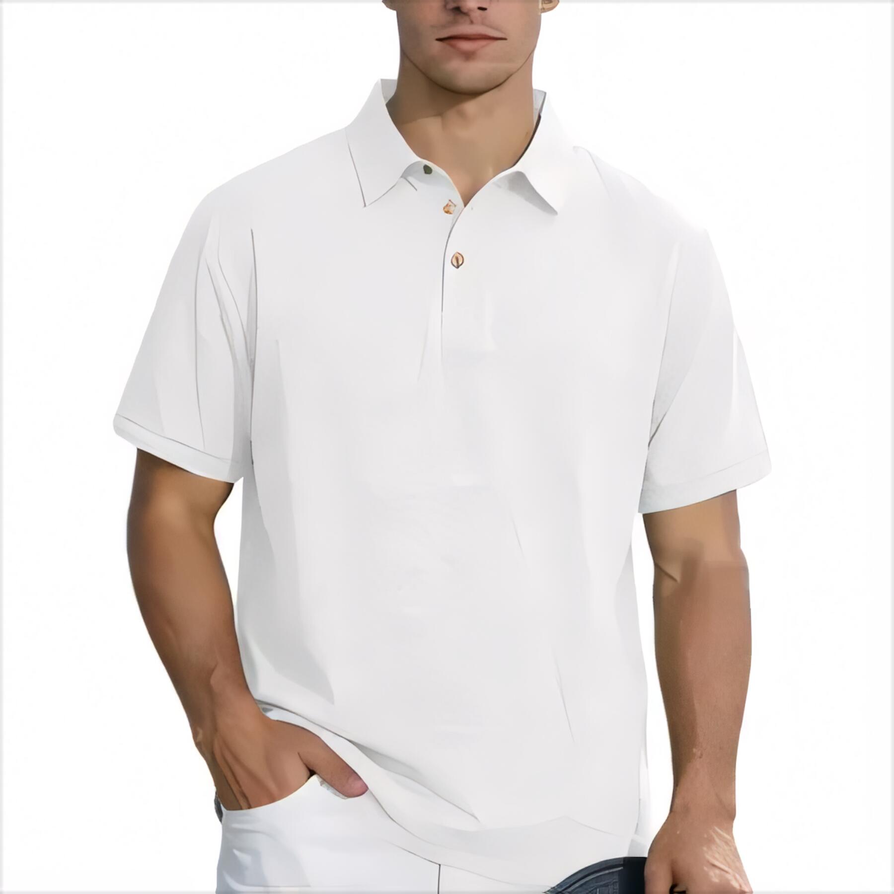 Linen Business Polo Shirt