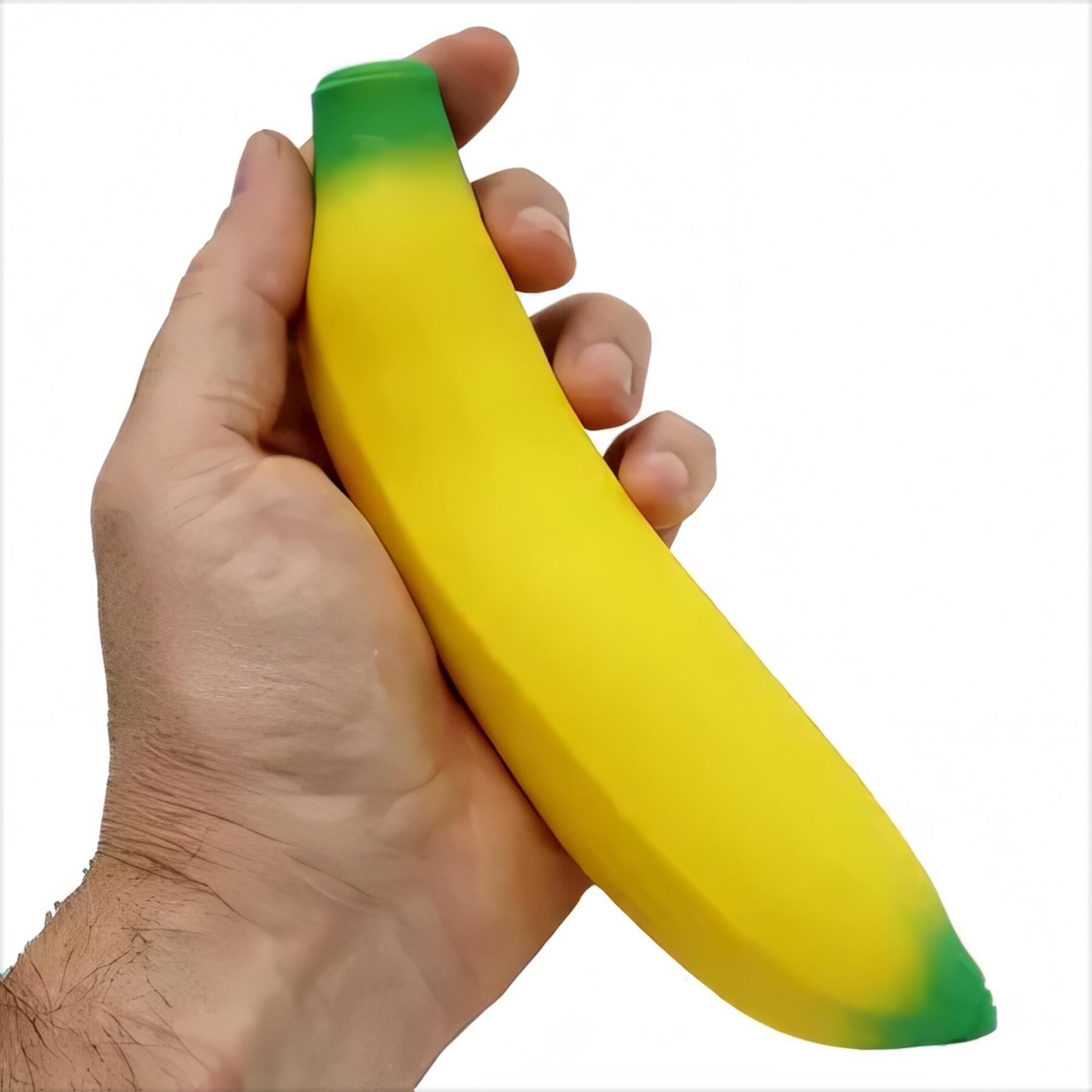 Realistic Banana Stress Reliever Toy