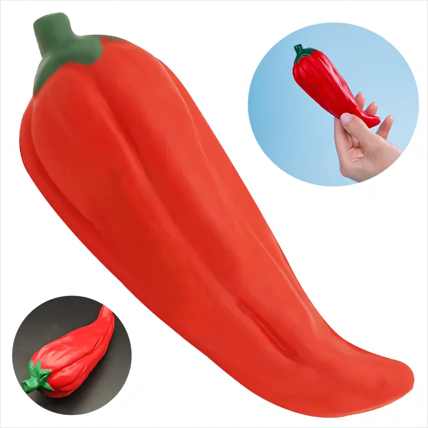 Red Chili Pepper Stress Toy