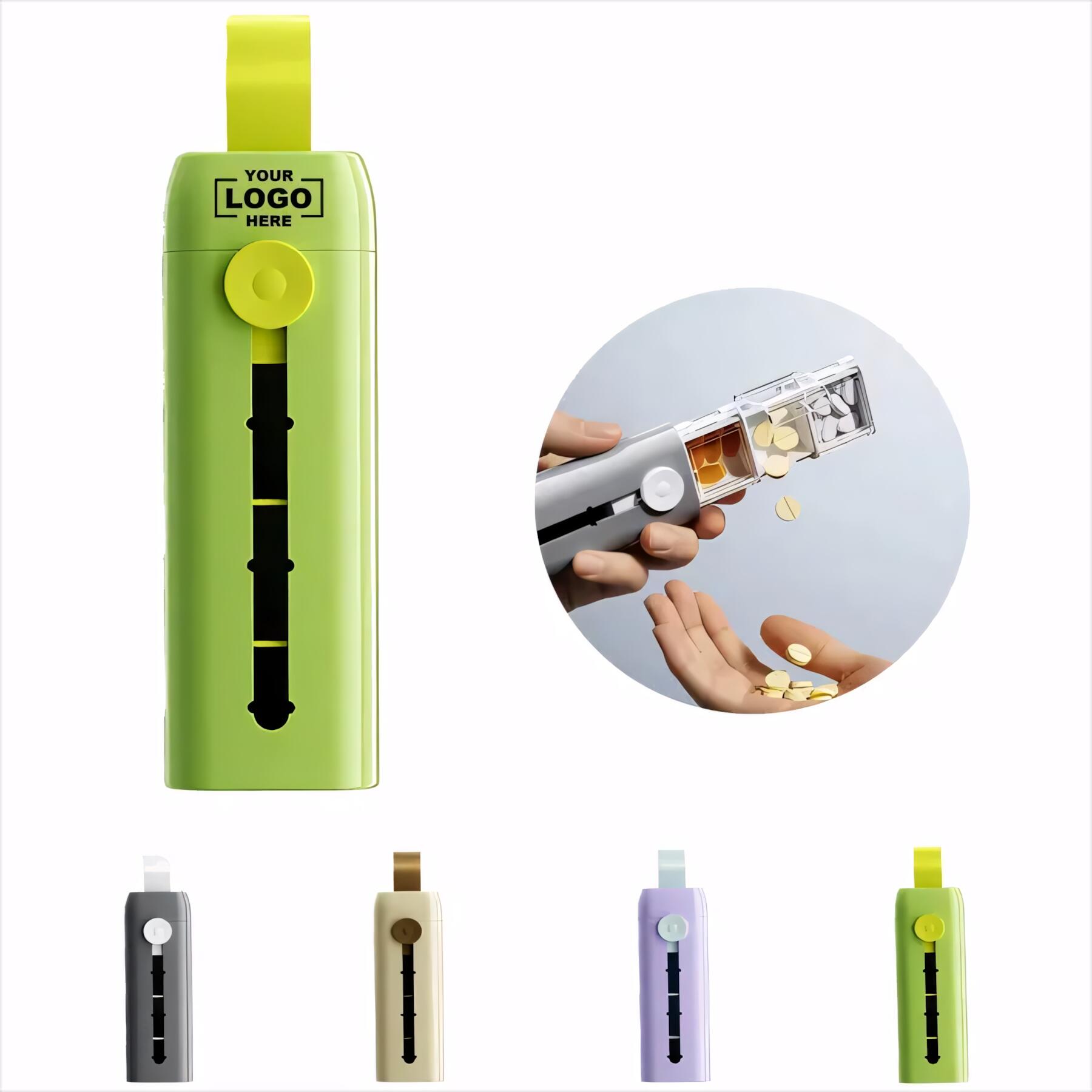 Slide Out Pill Box 3 Compartments