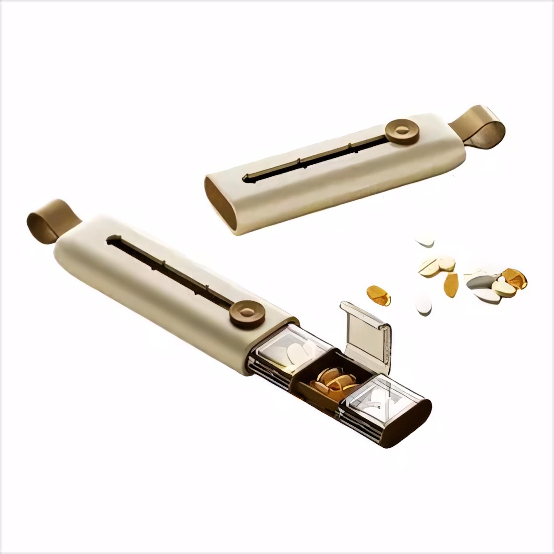 Slide Out Pill Box 3 Compartments