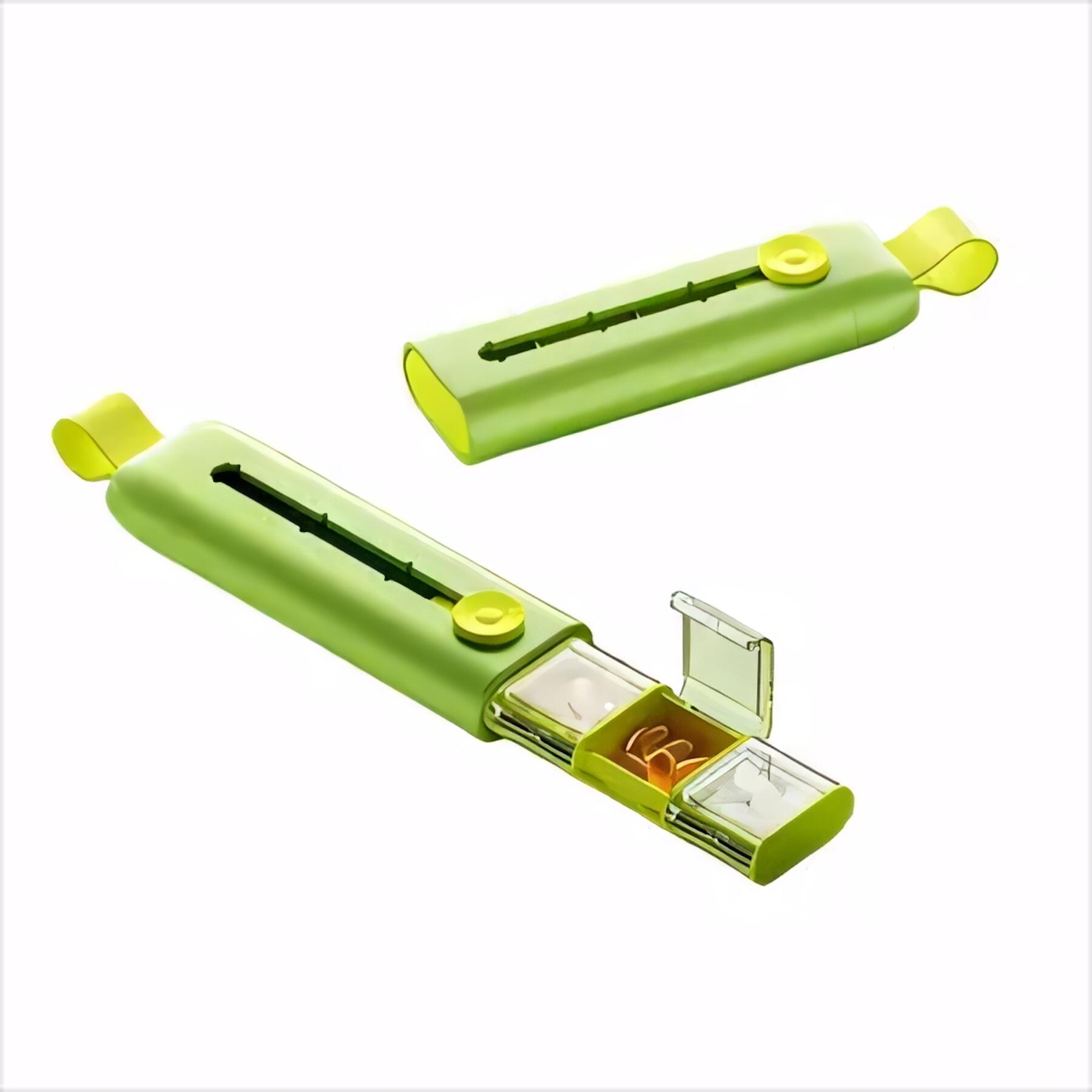 Slide Out Pill Box 3 Compartments
