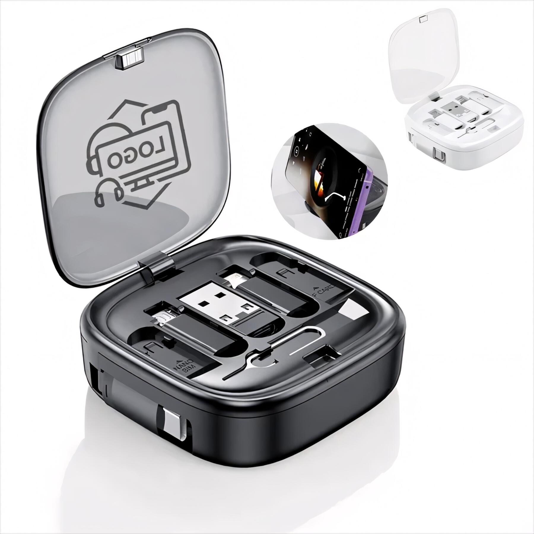 Retractable Charging Cable Storage Box