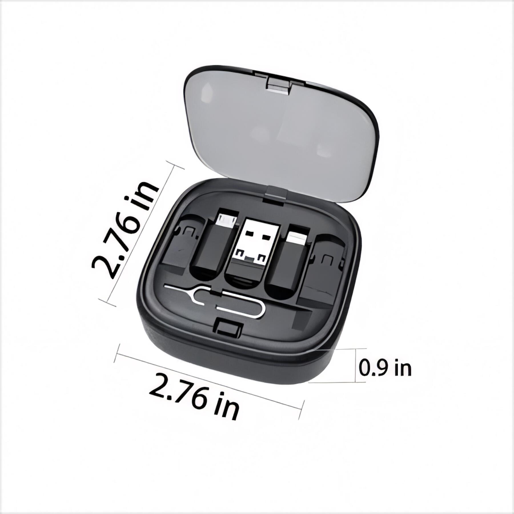 Retractable Charging Cable Storage Box