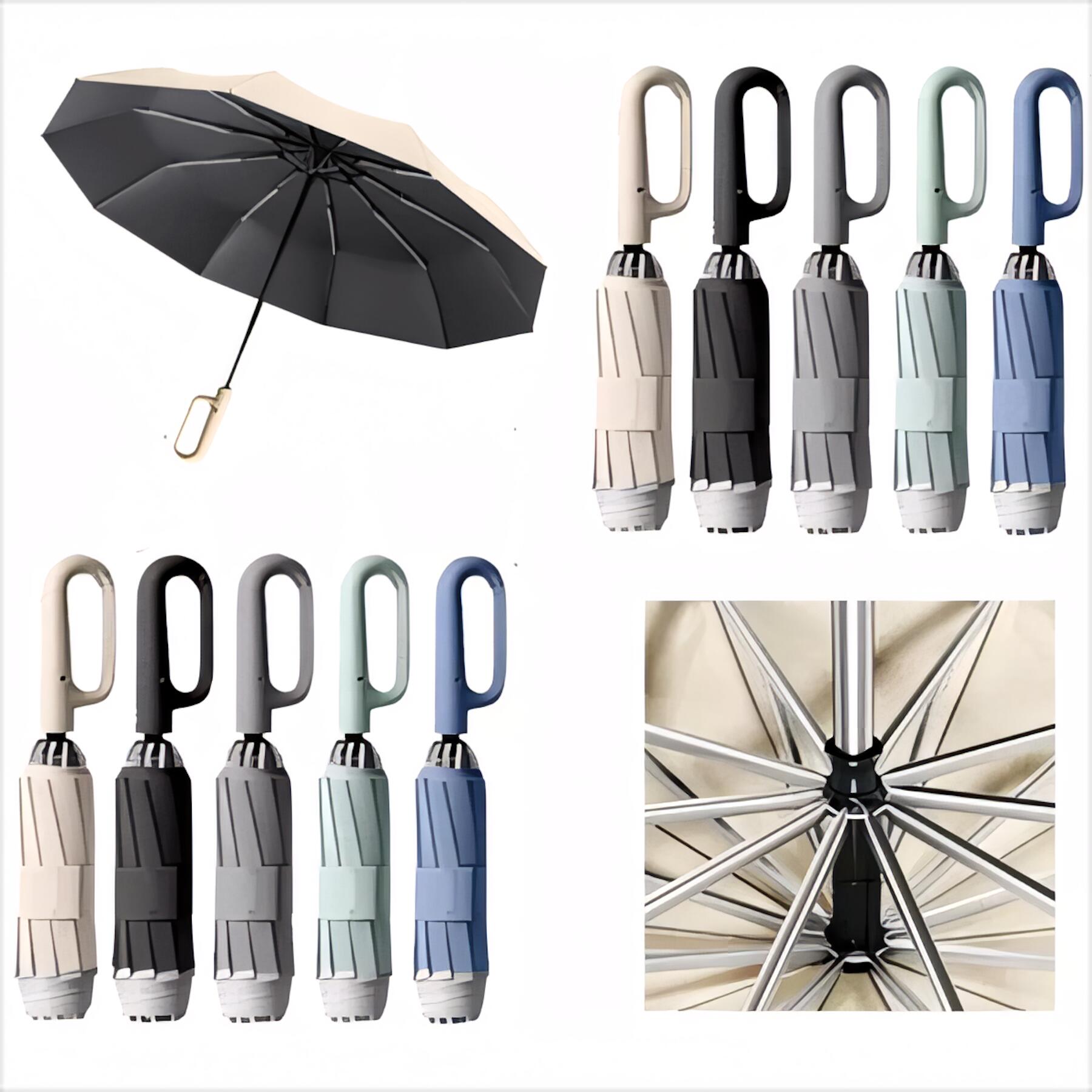 Windproof Automatic Folding Umbrella