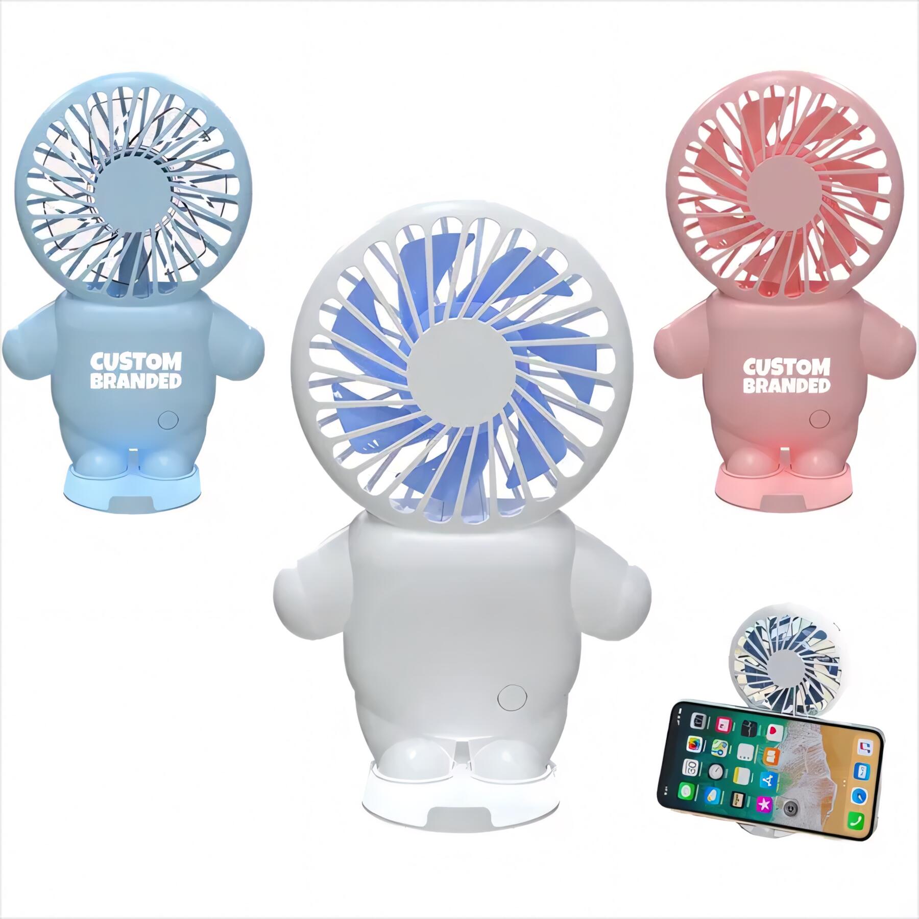 Astronaut Rechargeable Handheld Fan Stand