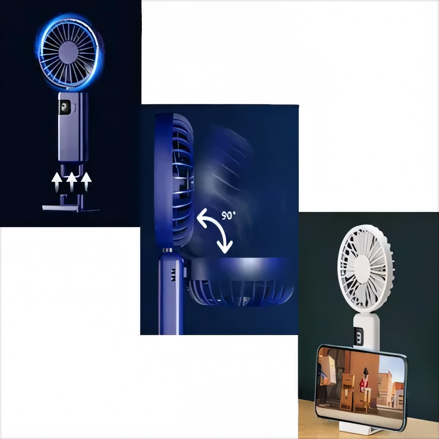 Rechargeable Handheld Fan Portable