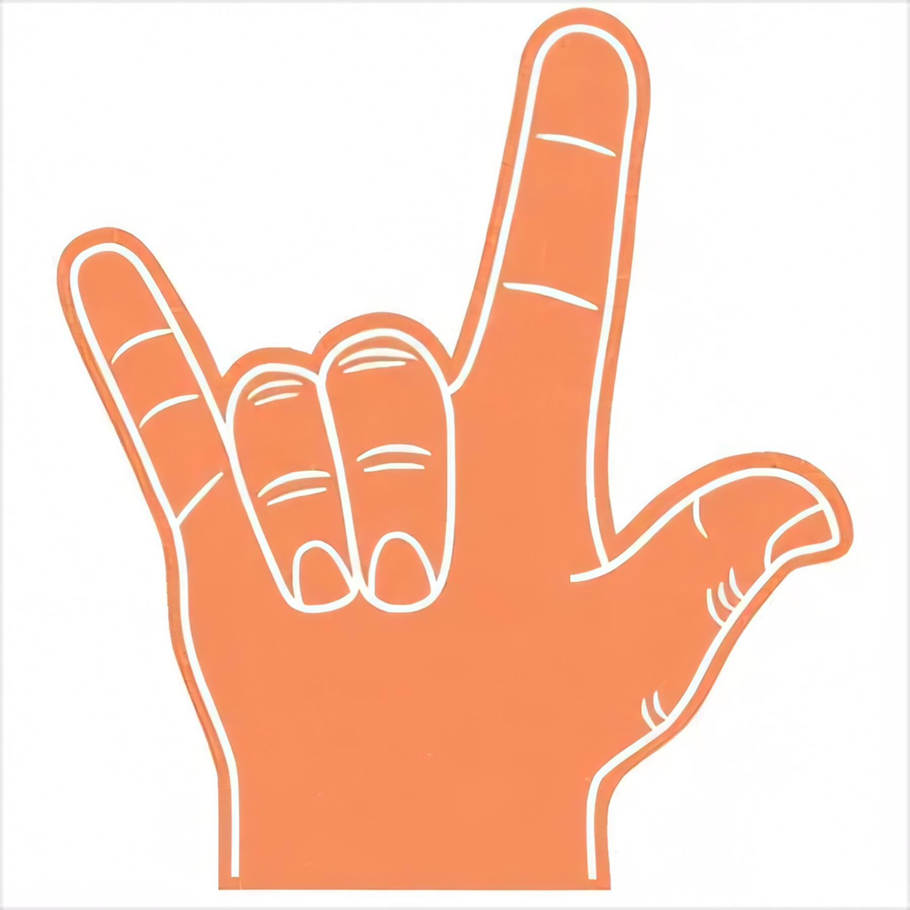 18 Inch Foam Cheering Hand