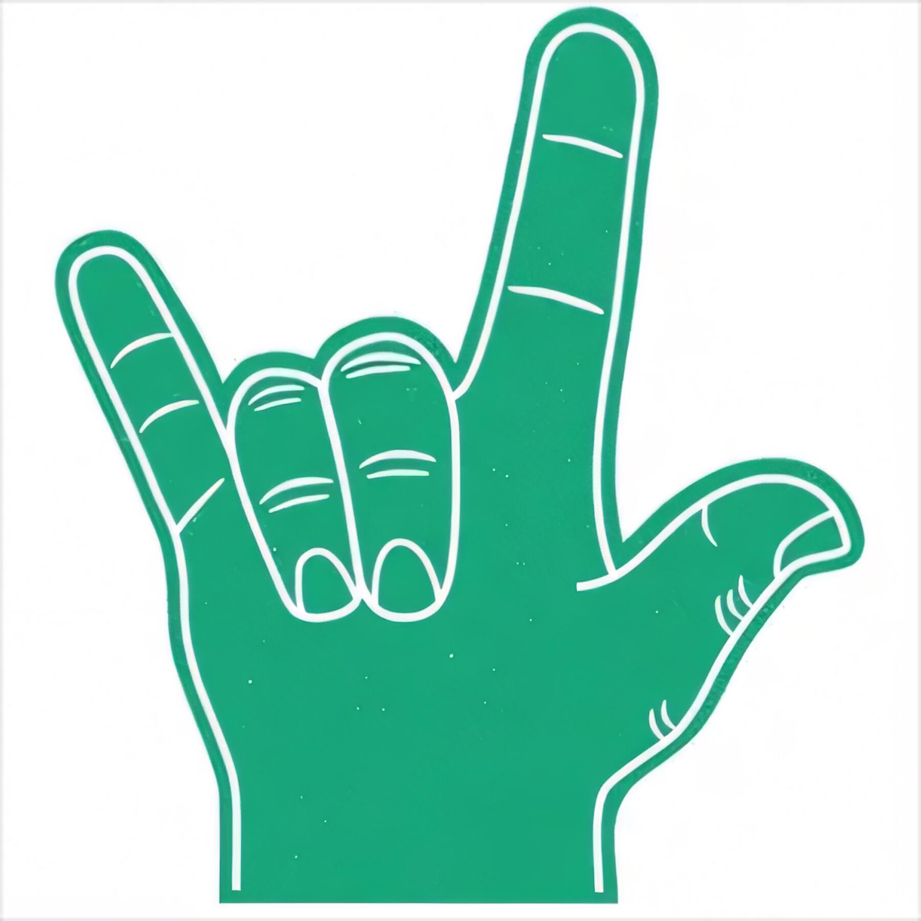18 Inch Foam Cheering Hand