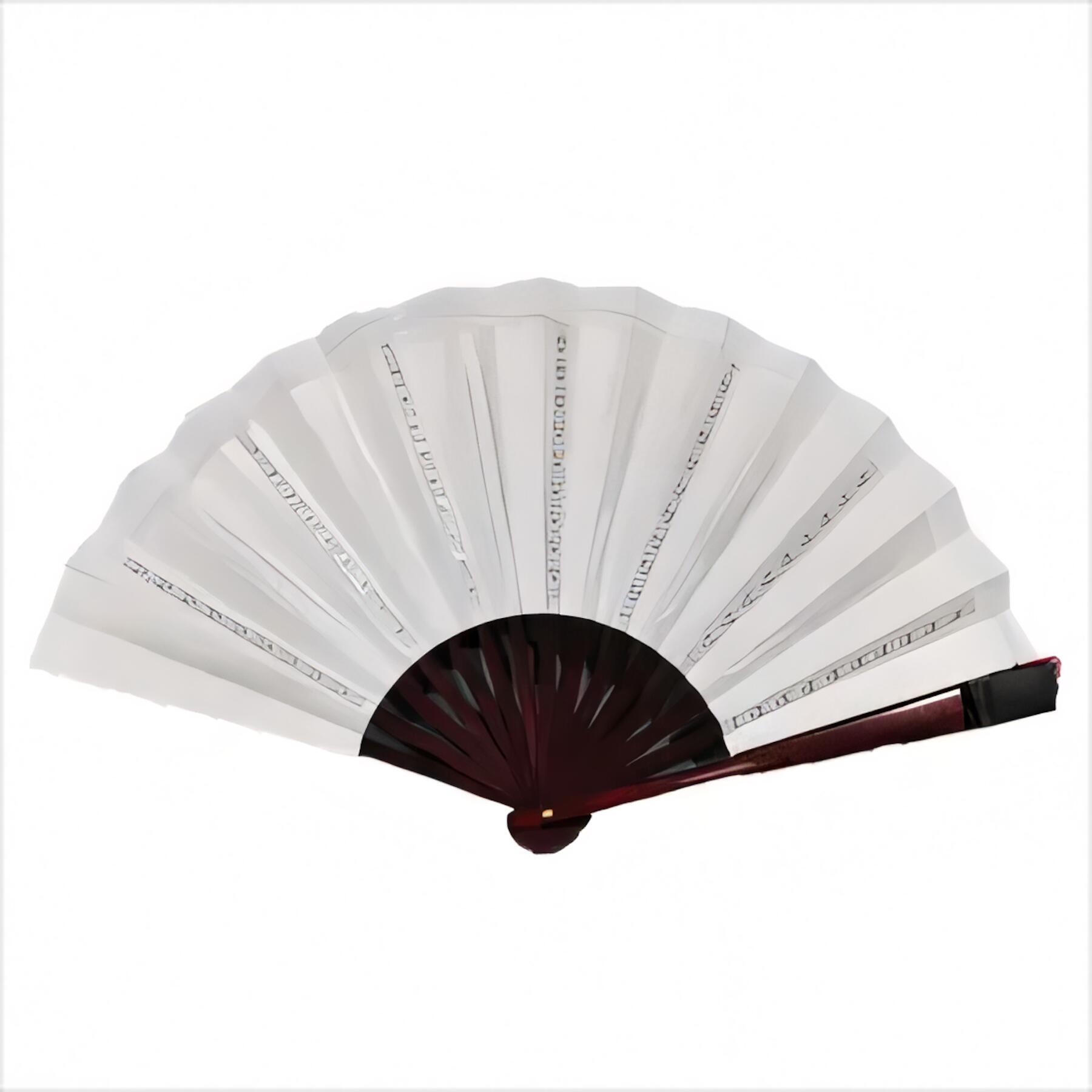 LED Glowing Silk Folding Fan