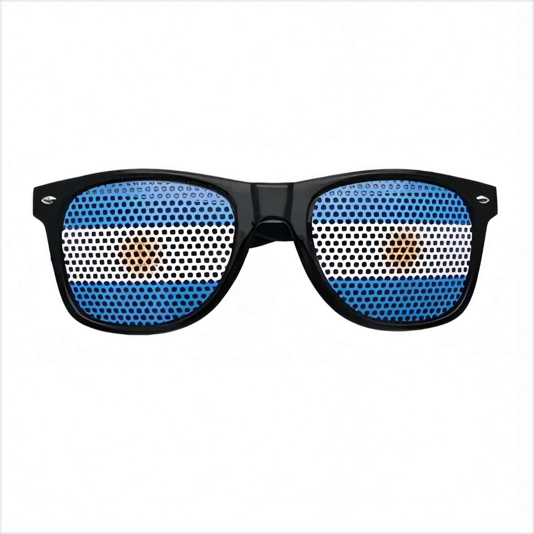 Soccer Flag Sunglasses Lens Decor