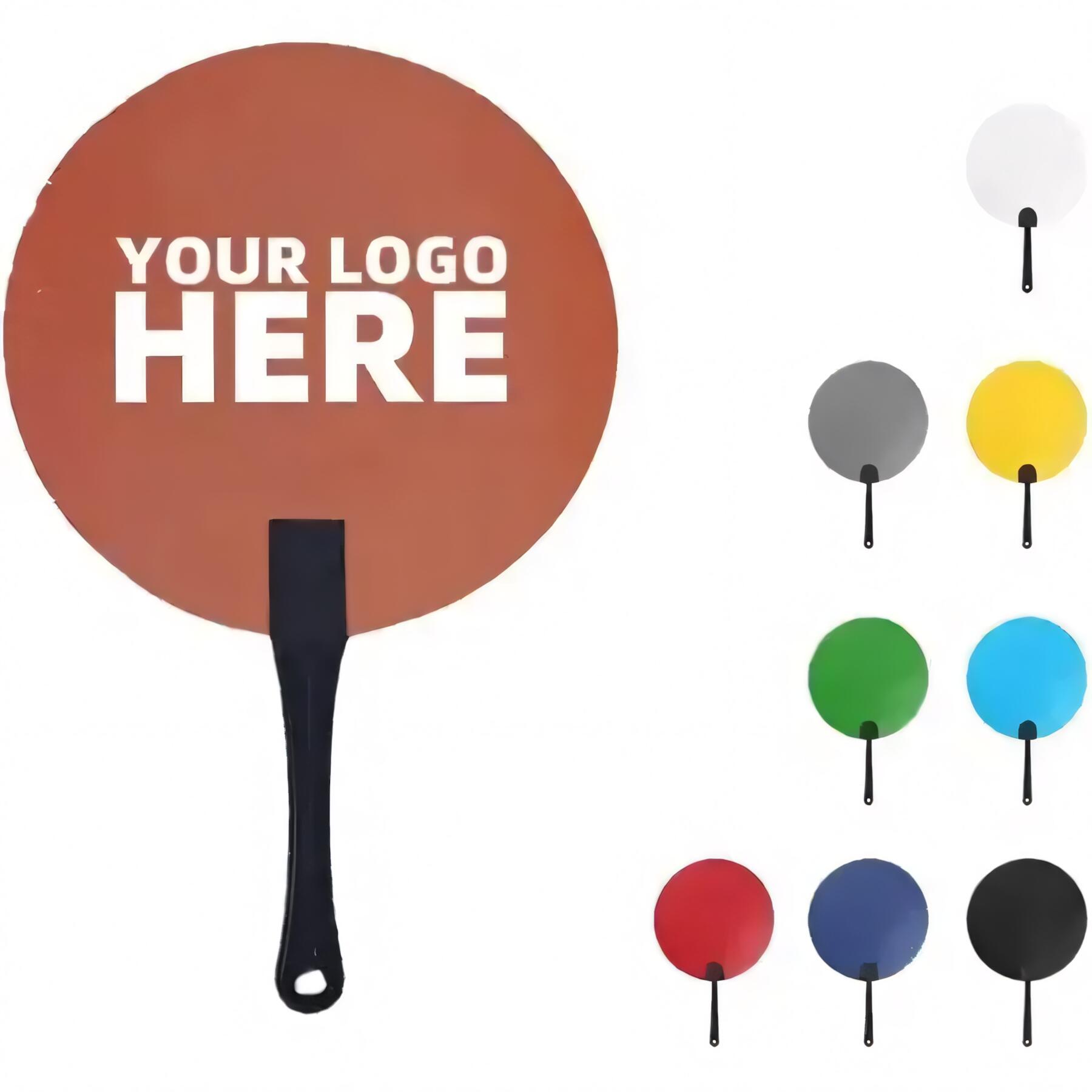 Plastic Advertising Hand Fan Promotional