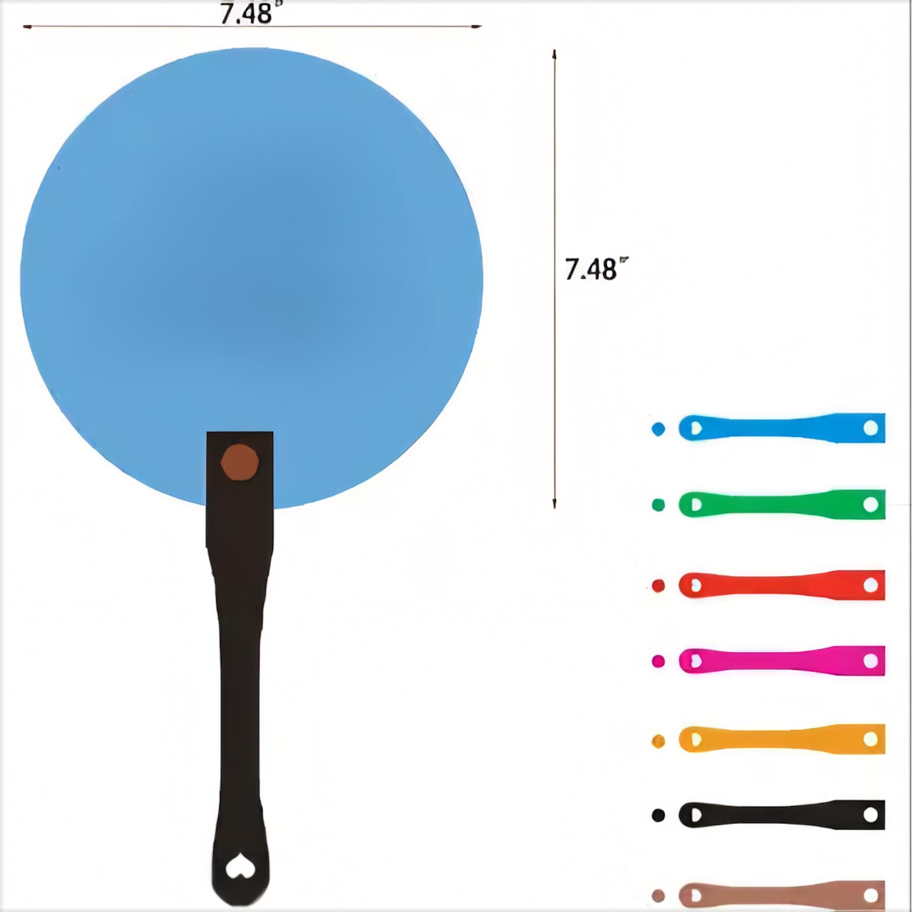 Plastic Advertising Hand Fan Promotional