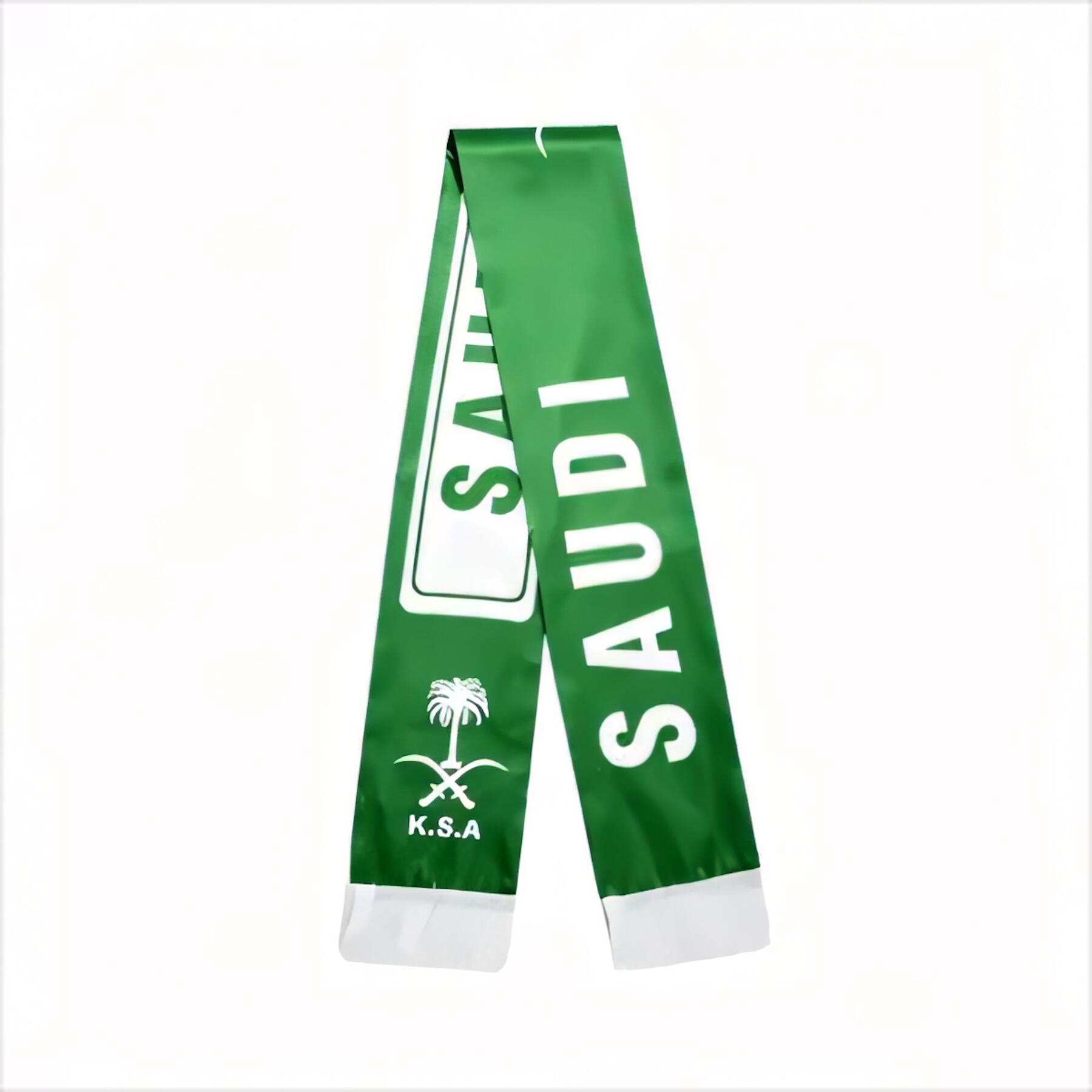 Full Color Fringed Soccer Scarf