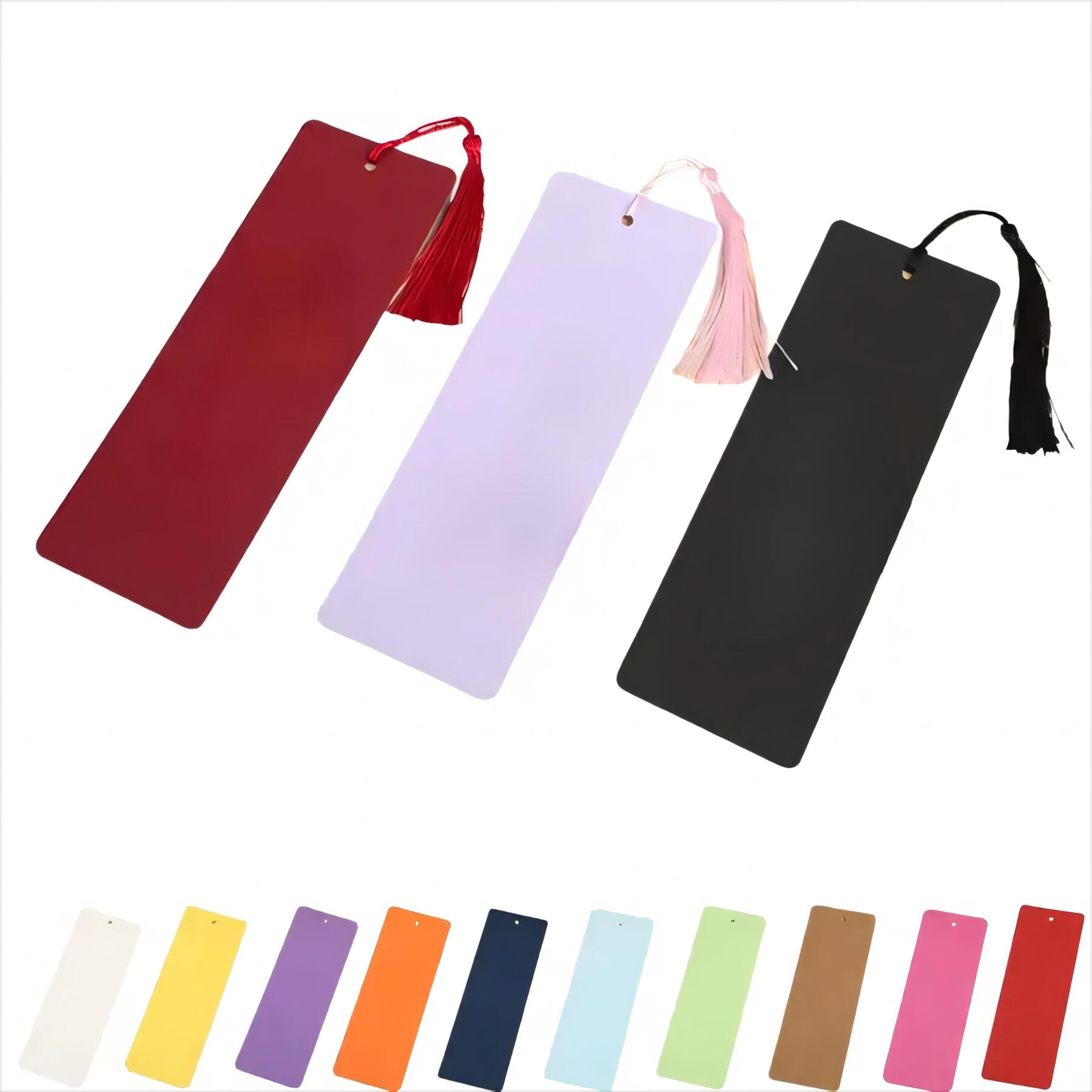 Vibrant Tassel Bookmark Set