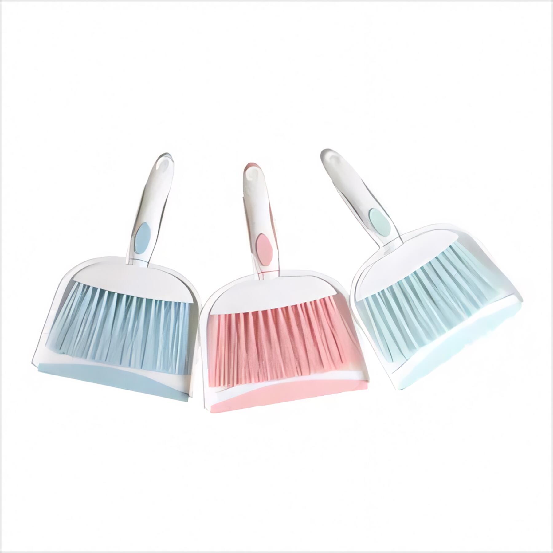 Mini Desktop Dustpan Brush Set