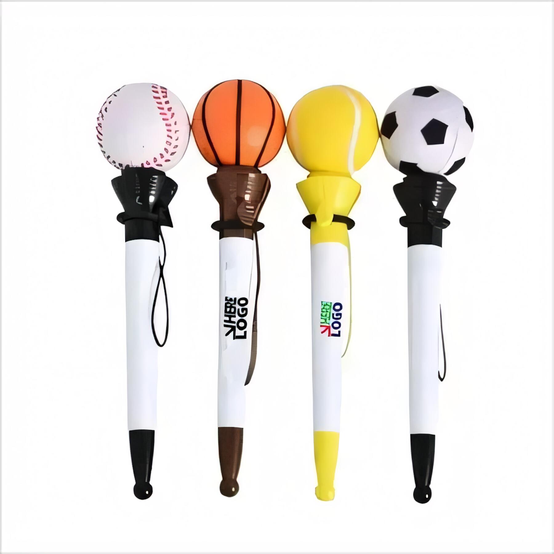 Sports Ball Stress Relief Pens