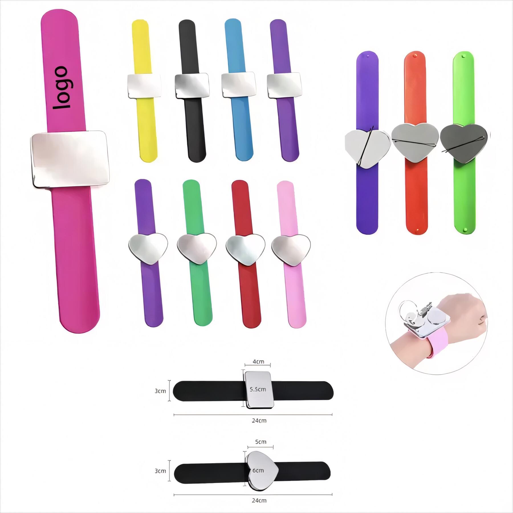 Magnetic Silicone Storage Wristband Organizer