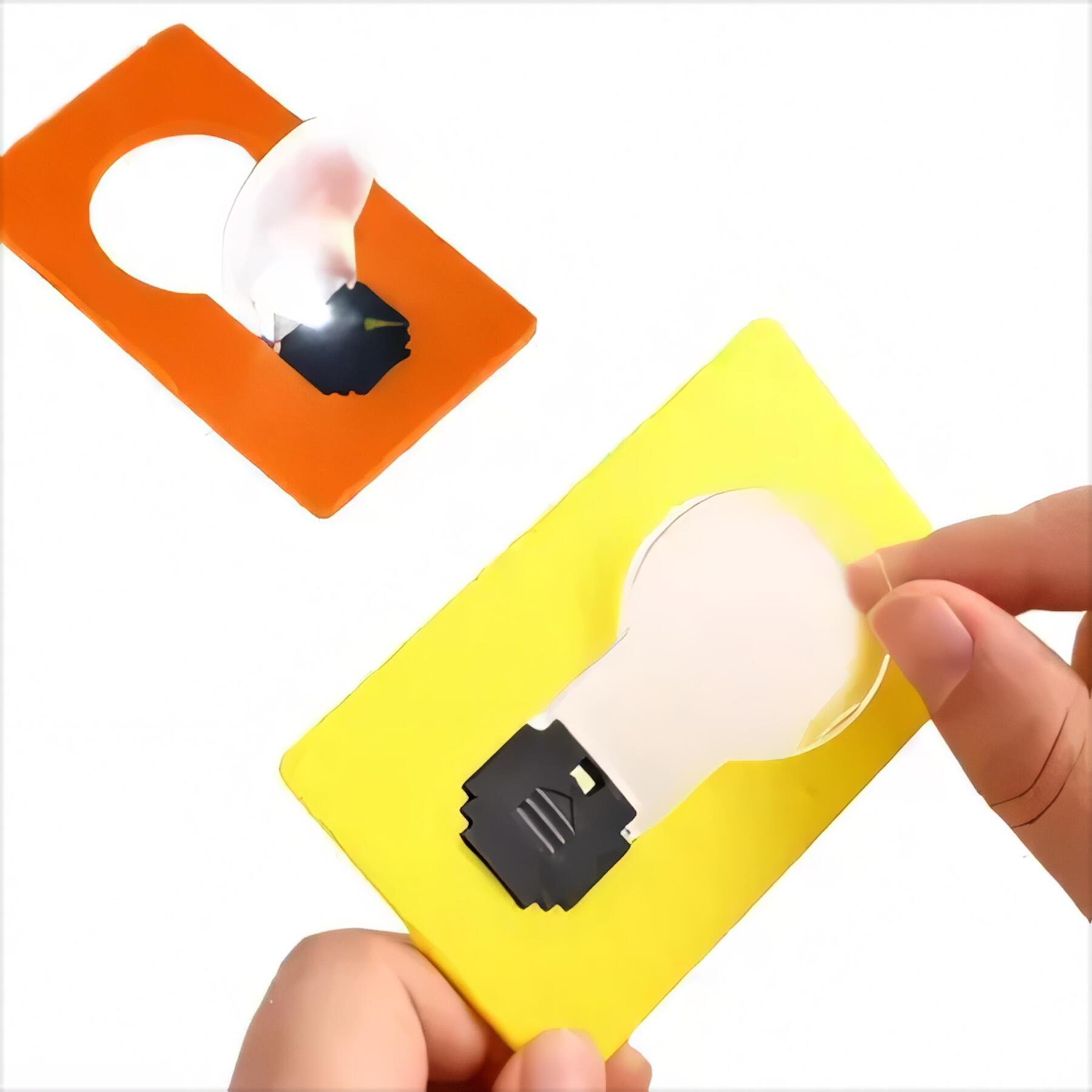Folding LED Wallet Light Card