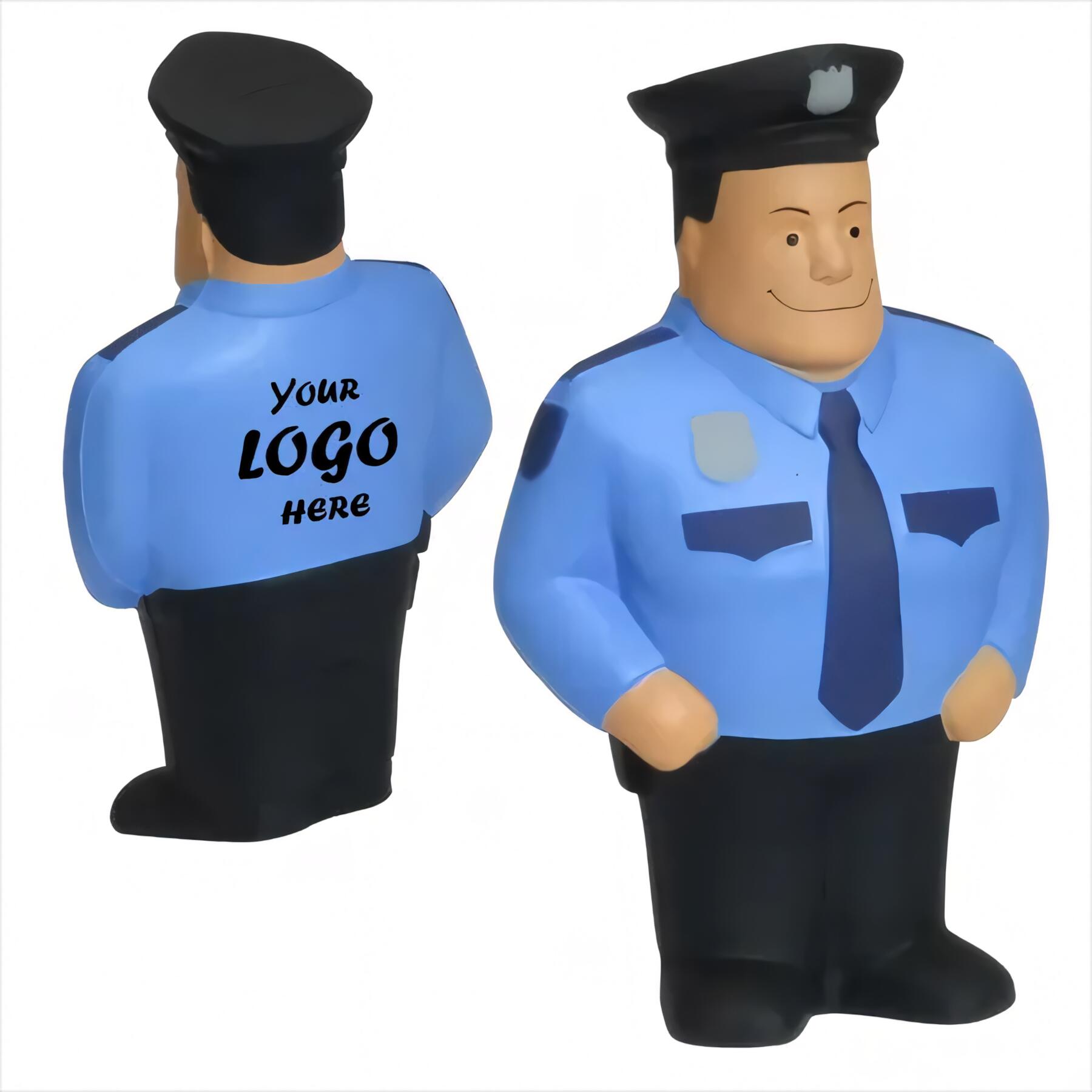 Police Officer Squeeze Stress Toy