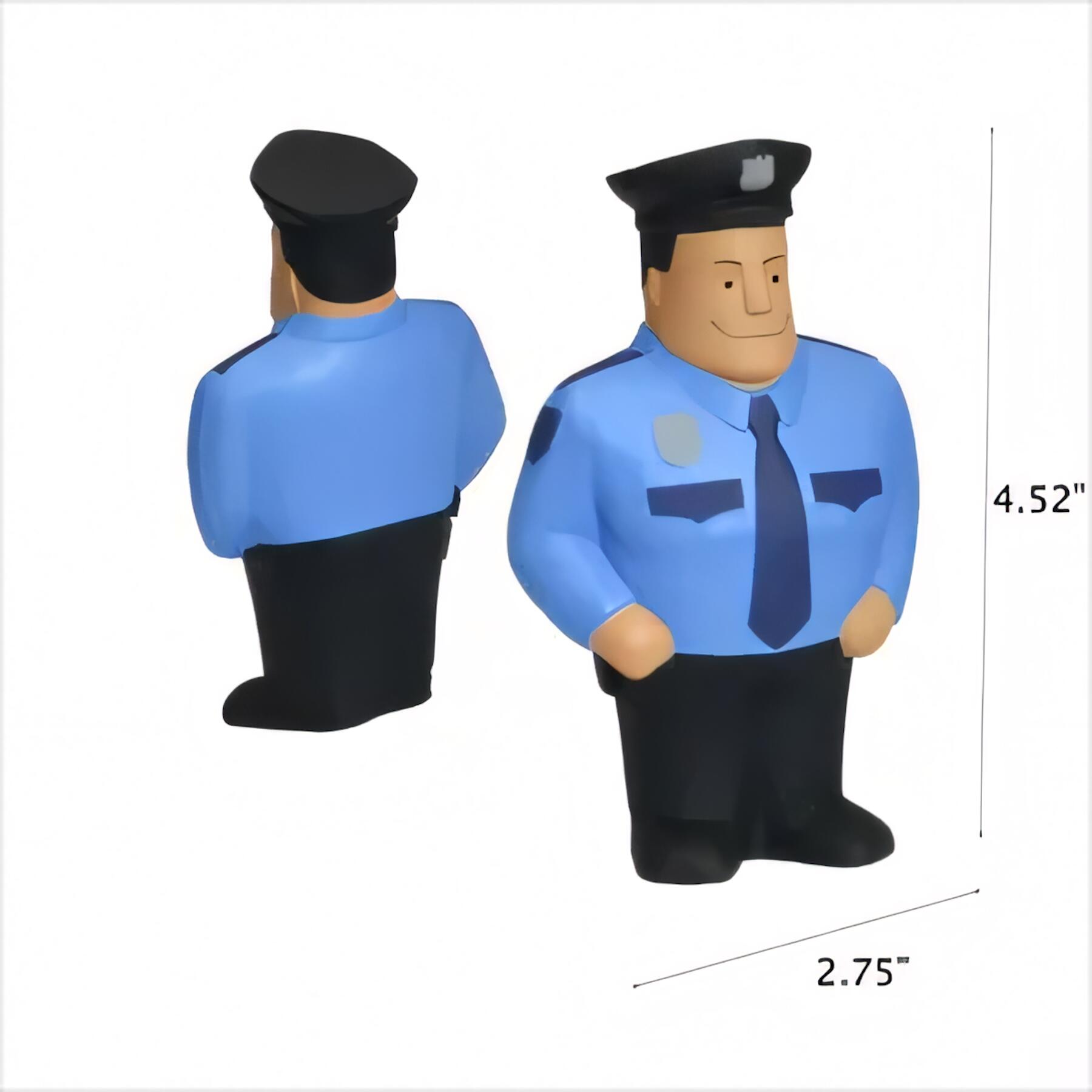 Police Officer Squeeze Stress Toy