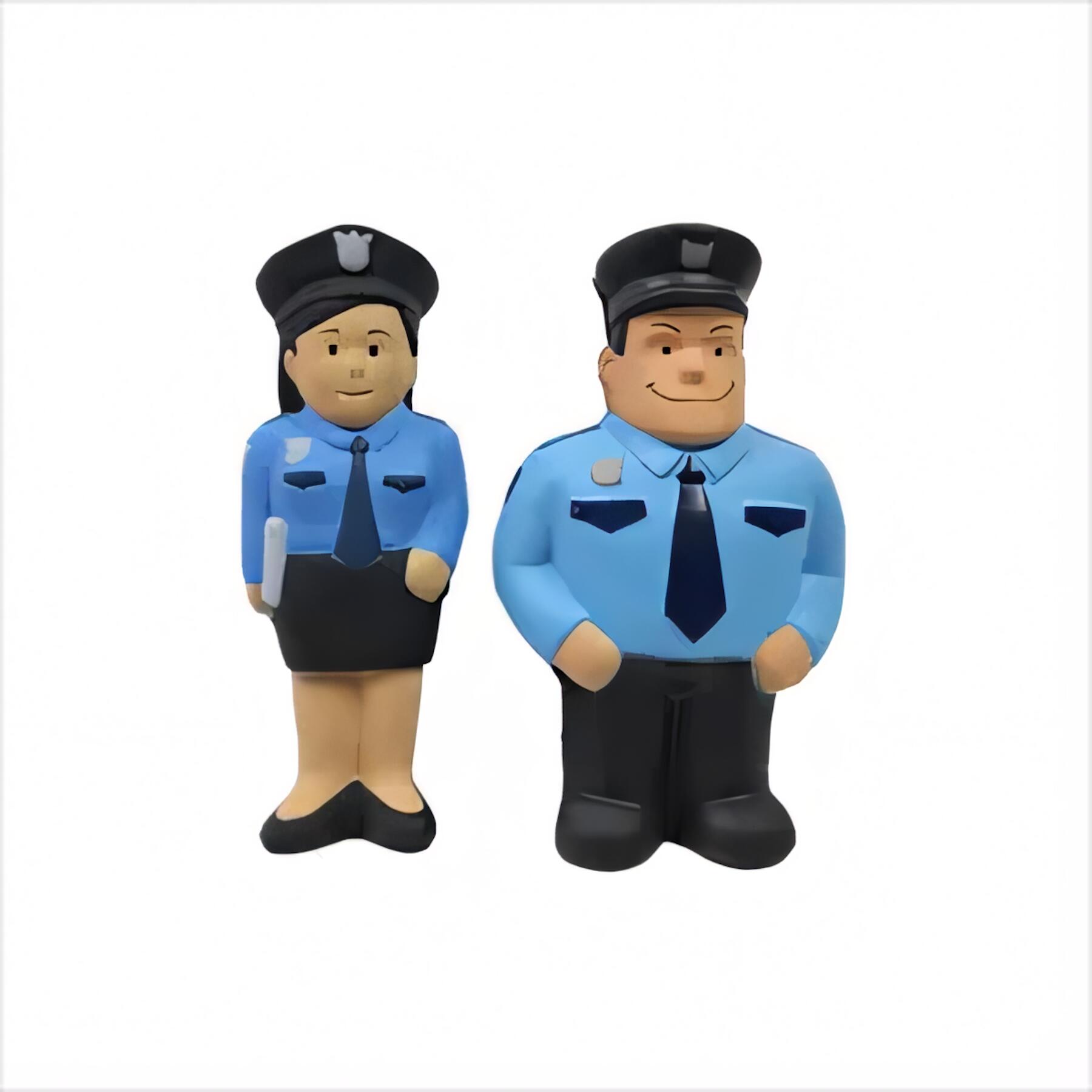 Police Officer Squeeze Stress Toy
