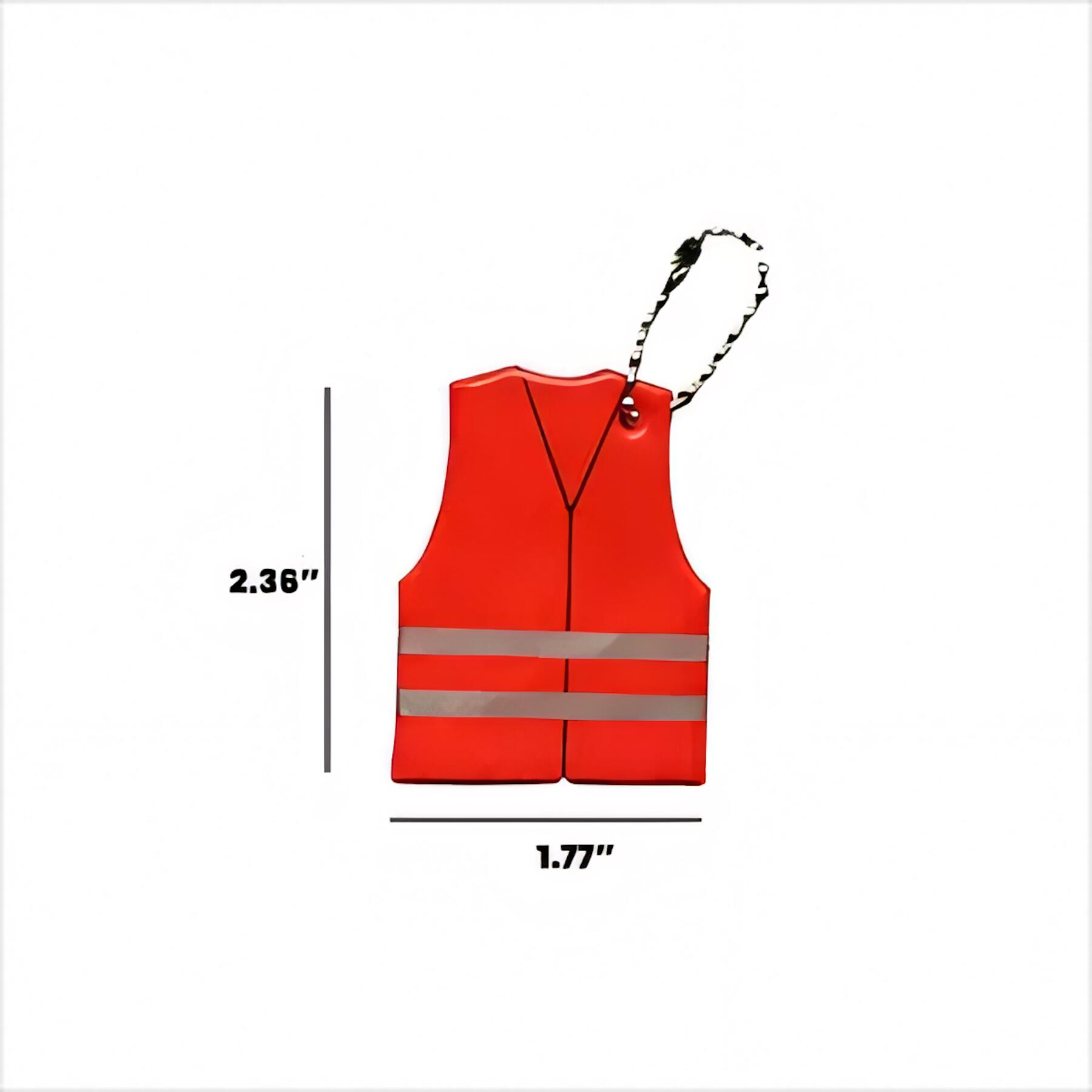 Reflective Safety Pendant Key Chain