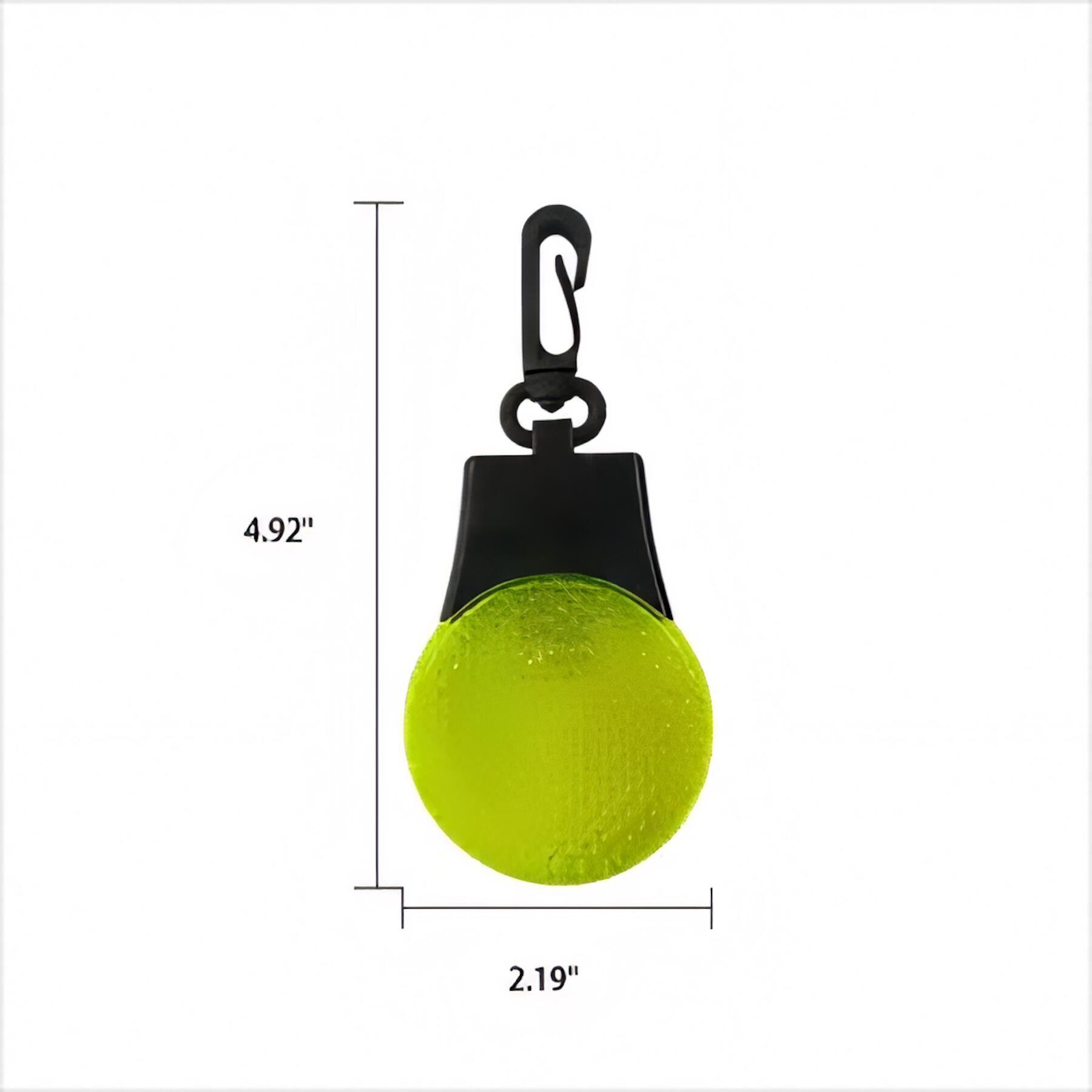 LED Safety Reflector Keychain for Cycling