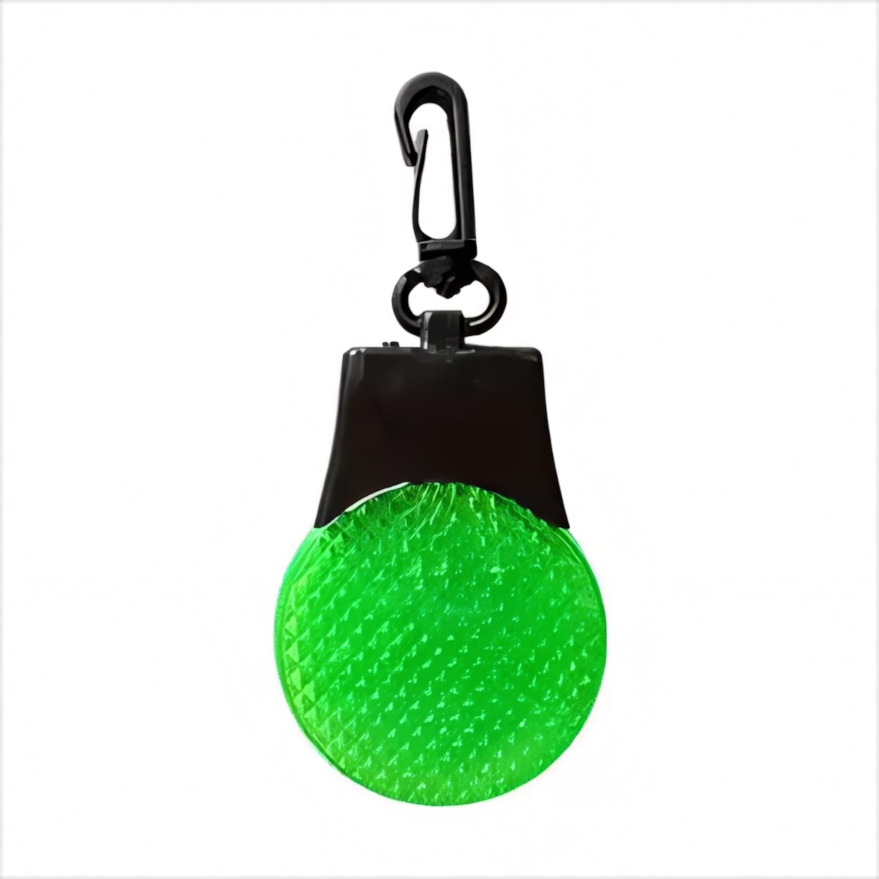 LED Safety Reflector Keychain for Cycling