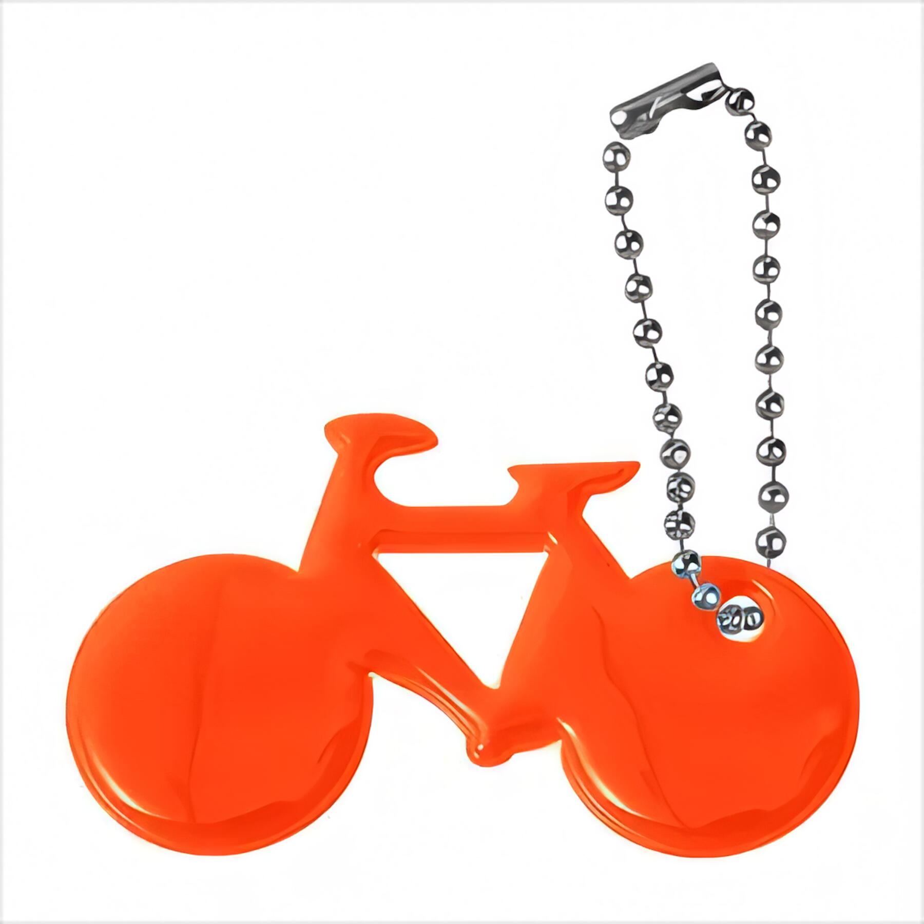 Bicycle Reflective Keychain Safety Pull