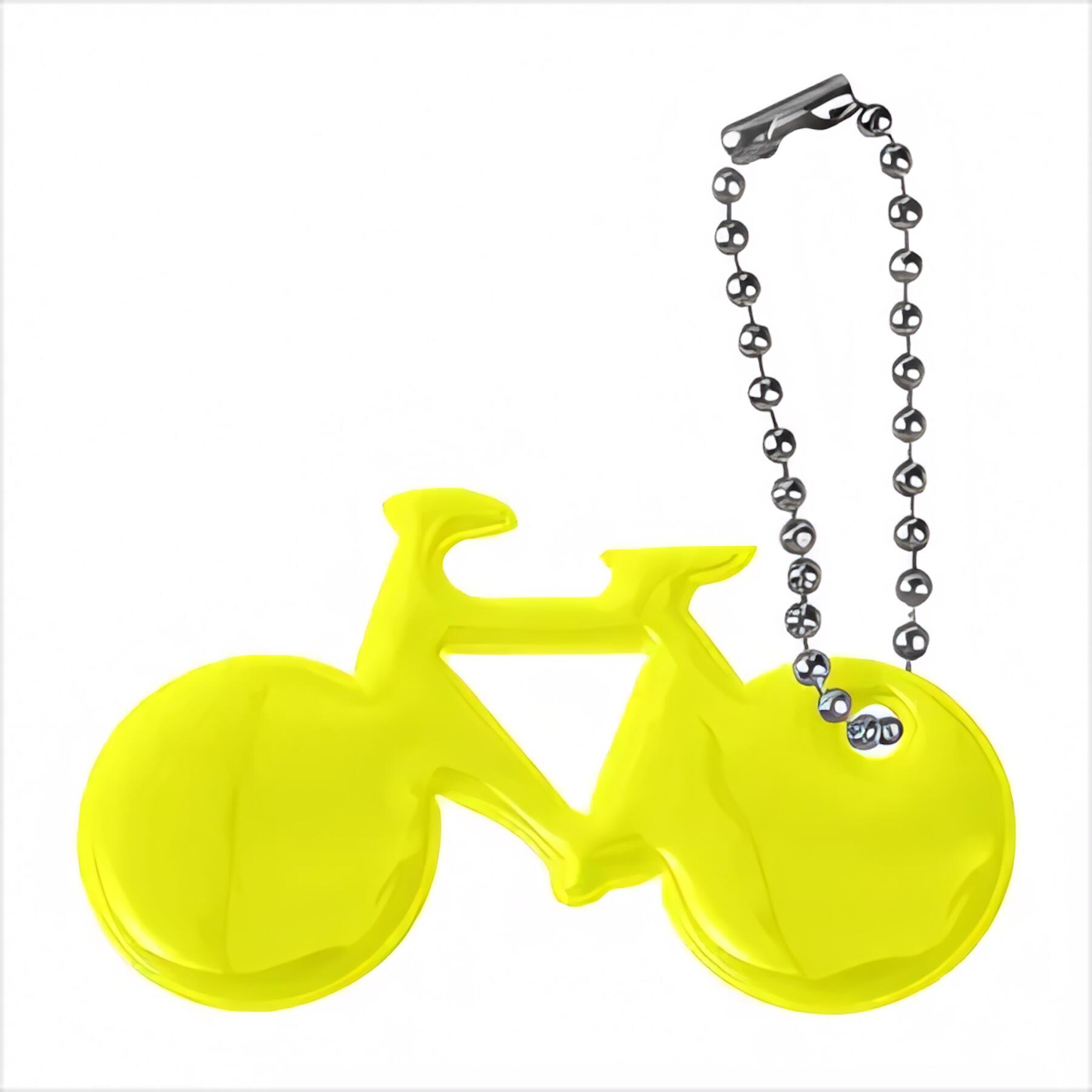 Bicycle Reflective Keychain Safety Pull