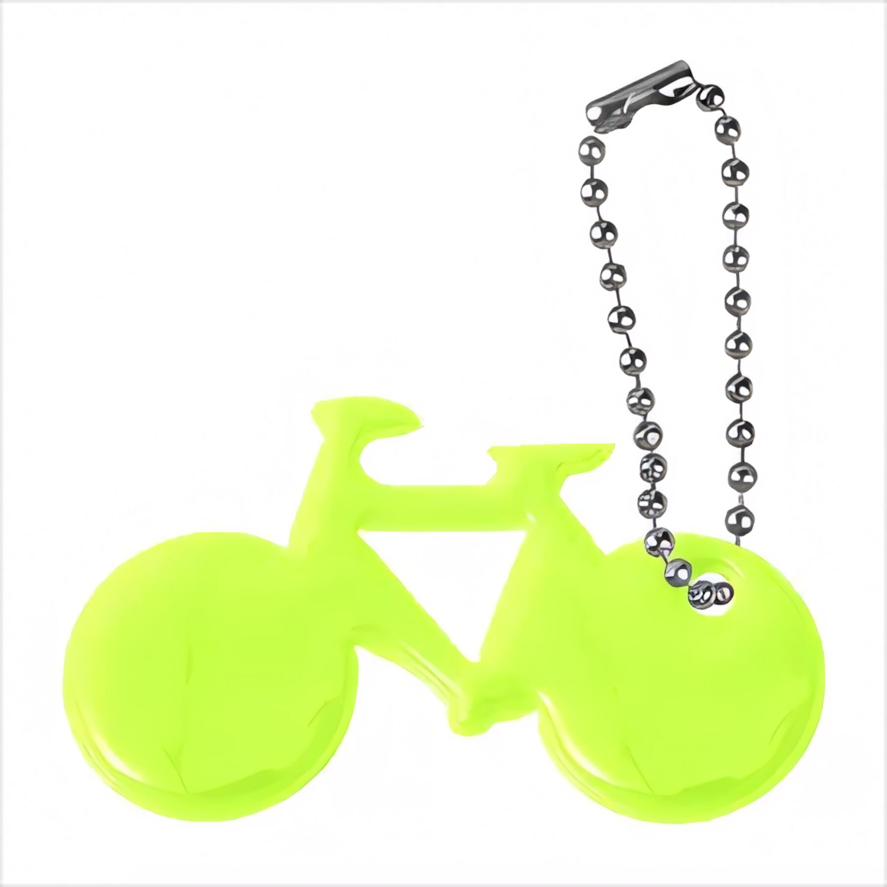 Bicycle Reflective Keychain Safety Pull
