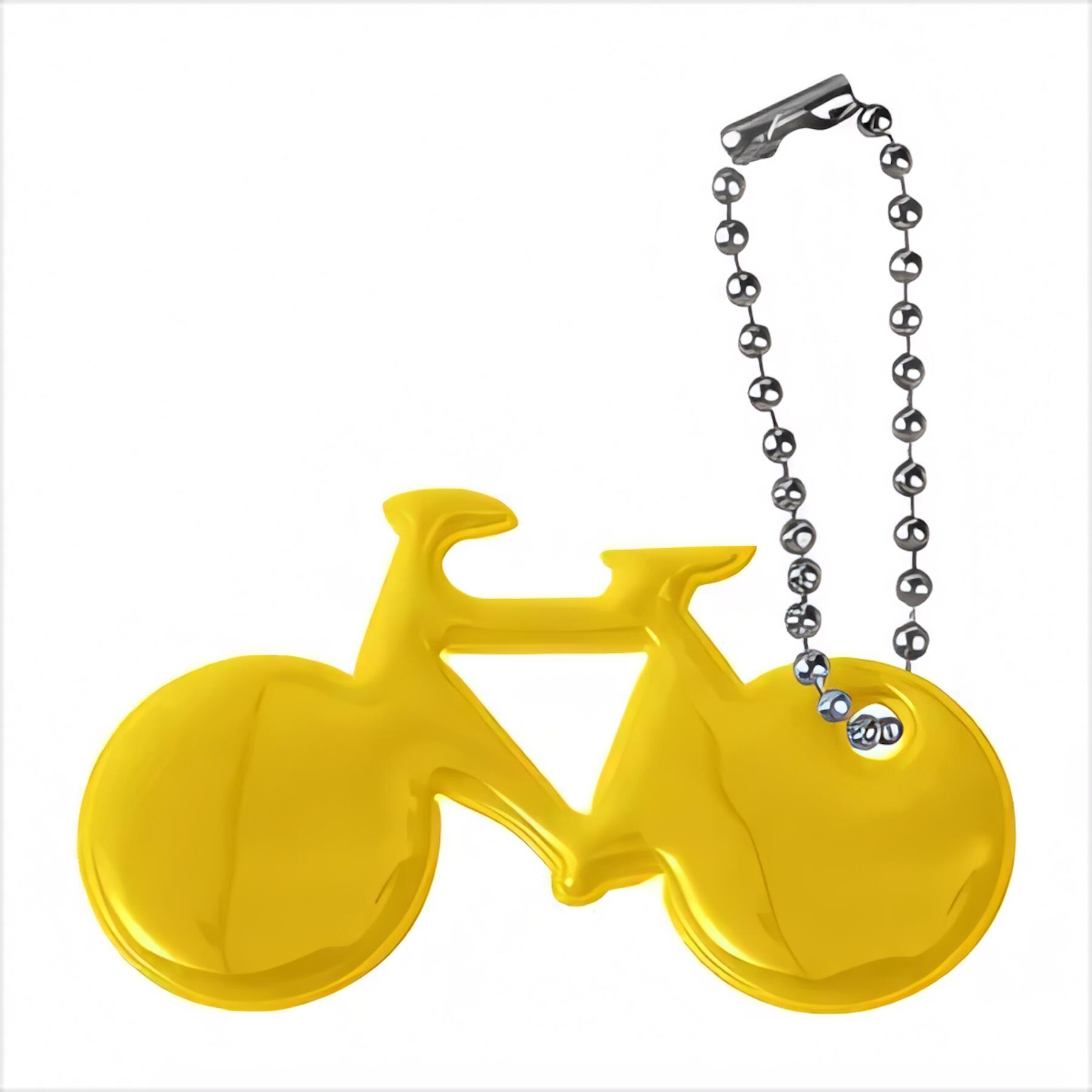 Bicycle Reflective Keychain Safety Pull