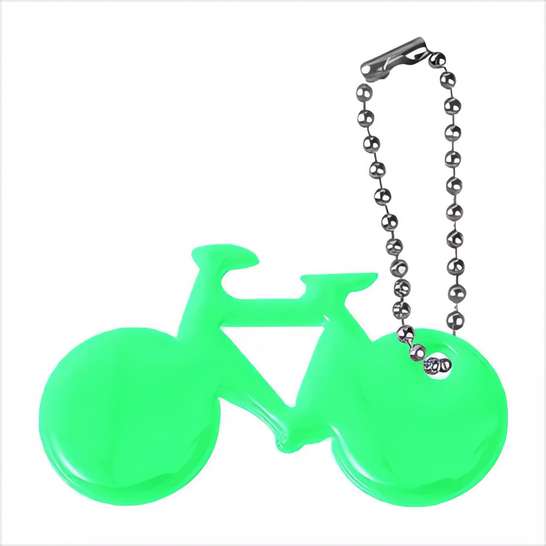 Bicycle Reflective Keychain Safety Pull