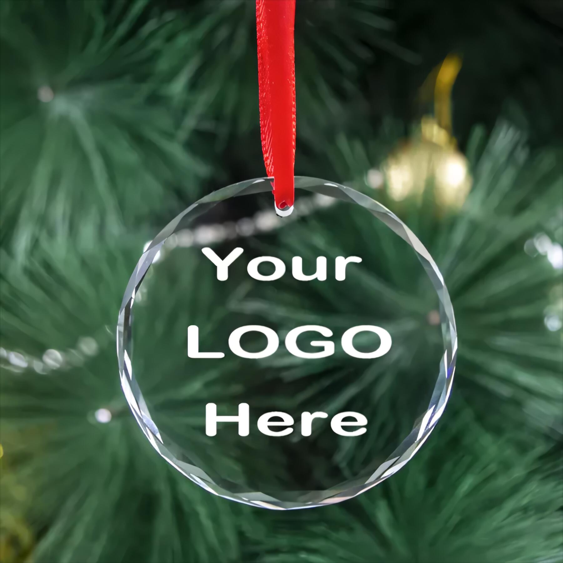 Sparkling Crystal Christmas Ornament UV